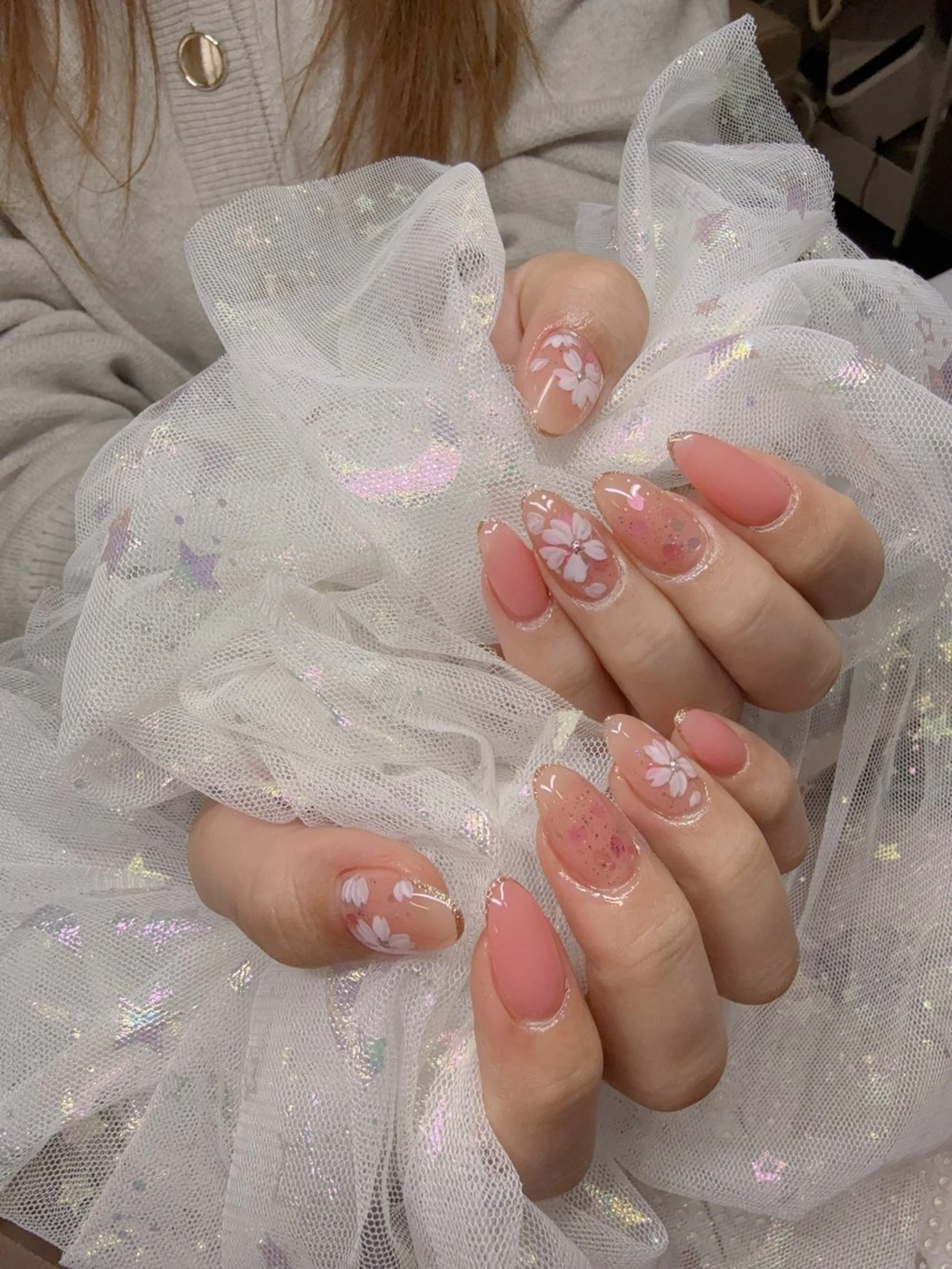 ネイル 春ネイル ハンドネイル Ryoko Nailのネイルデザイン