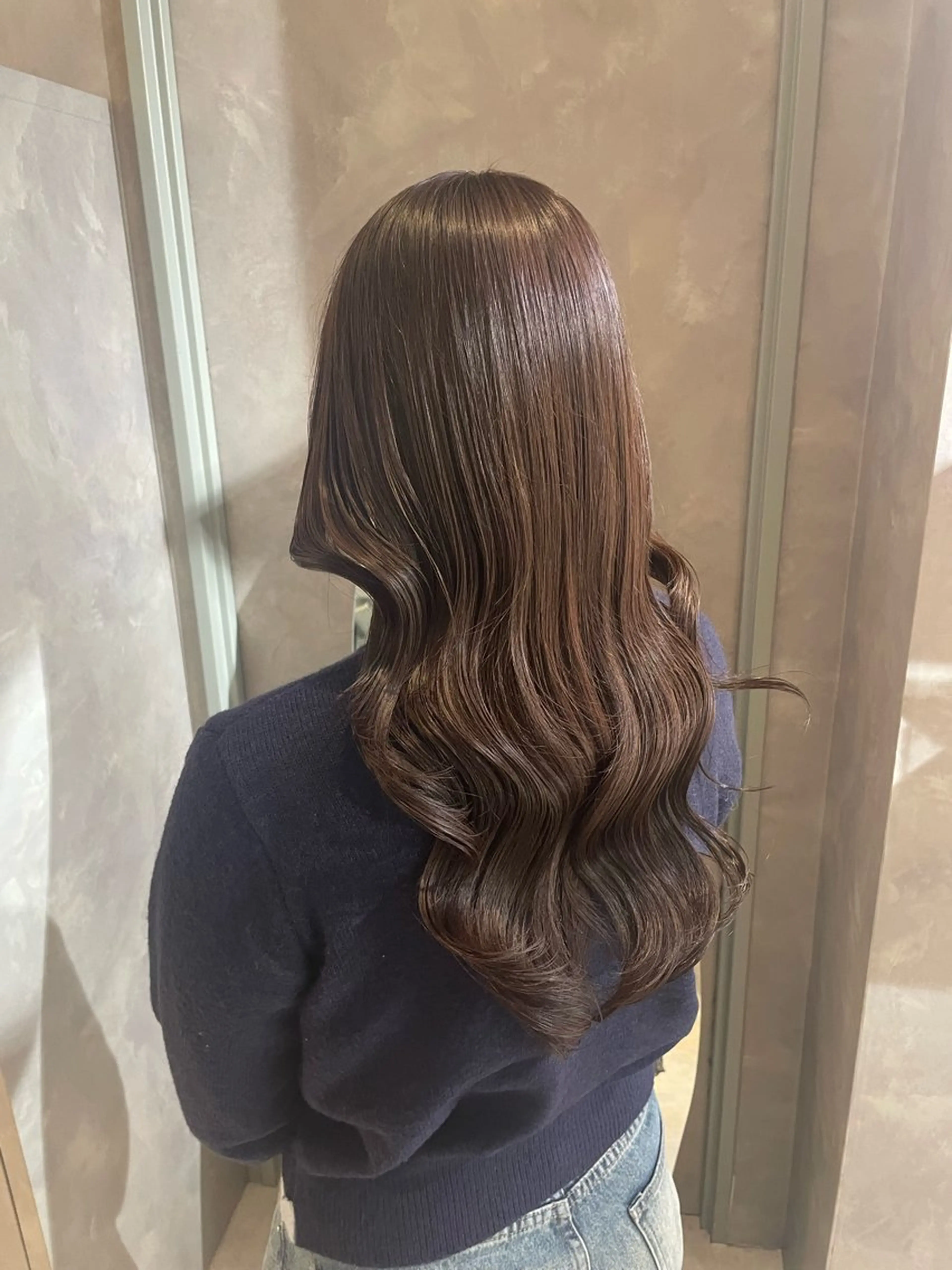 ロング カット ヘアカラー トリートメント tocca千葉店 /せりなのヘアスタイル