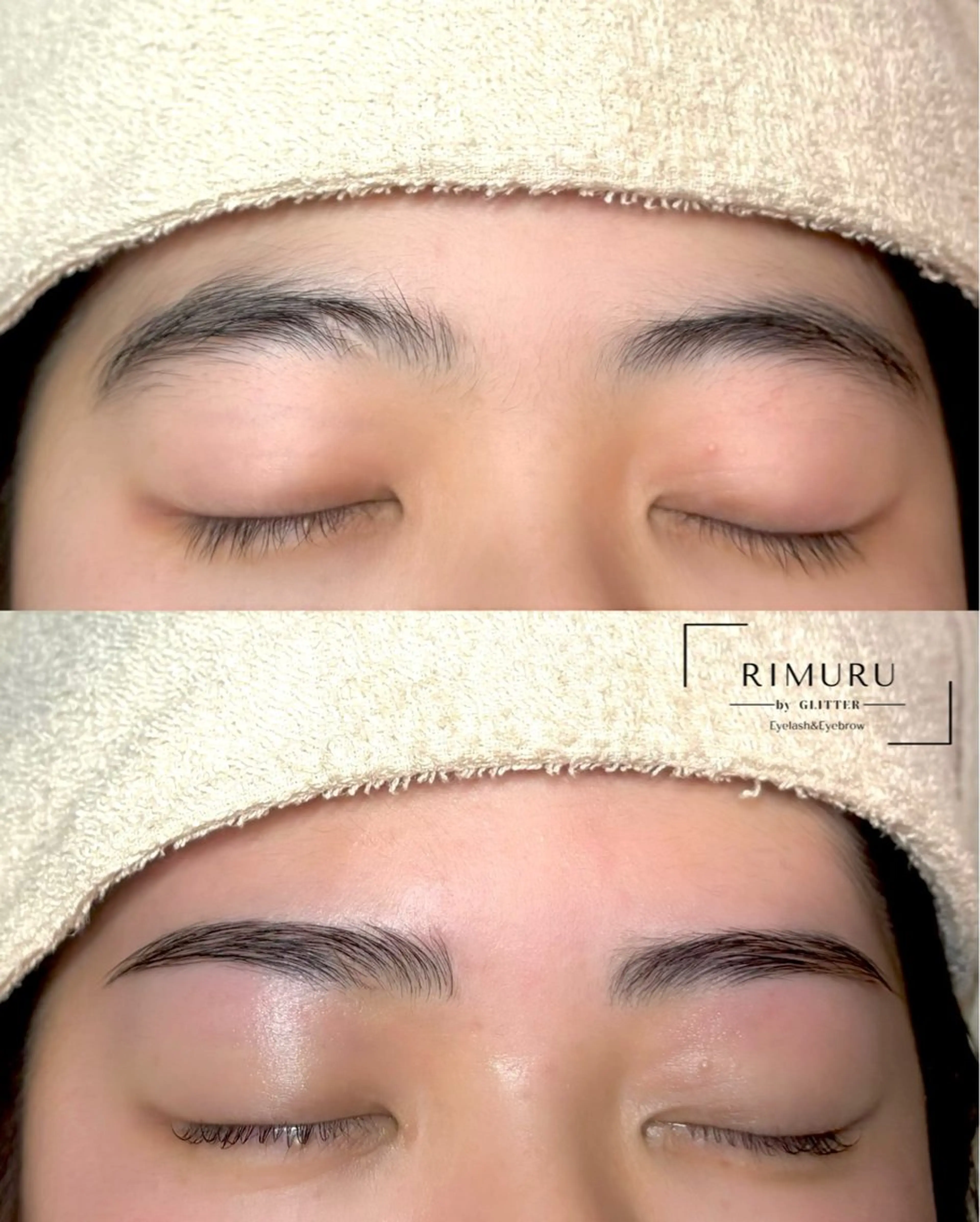 アイブロウ RIMURU by GLITTERのマツエク・マツパデザイン
