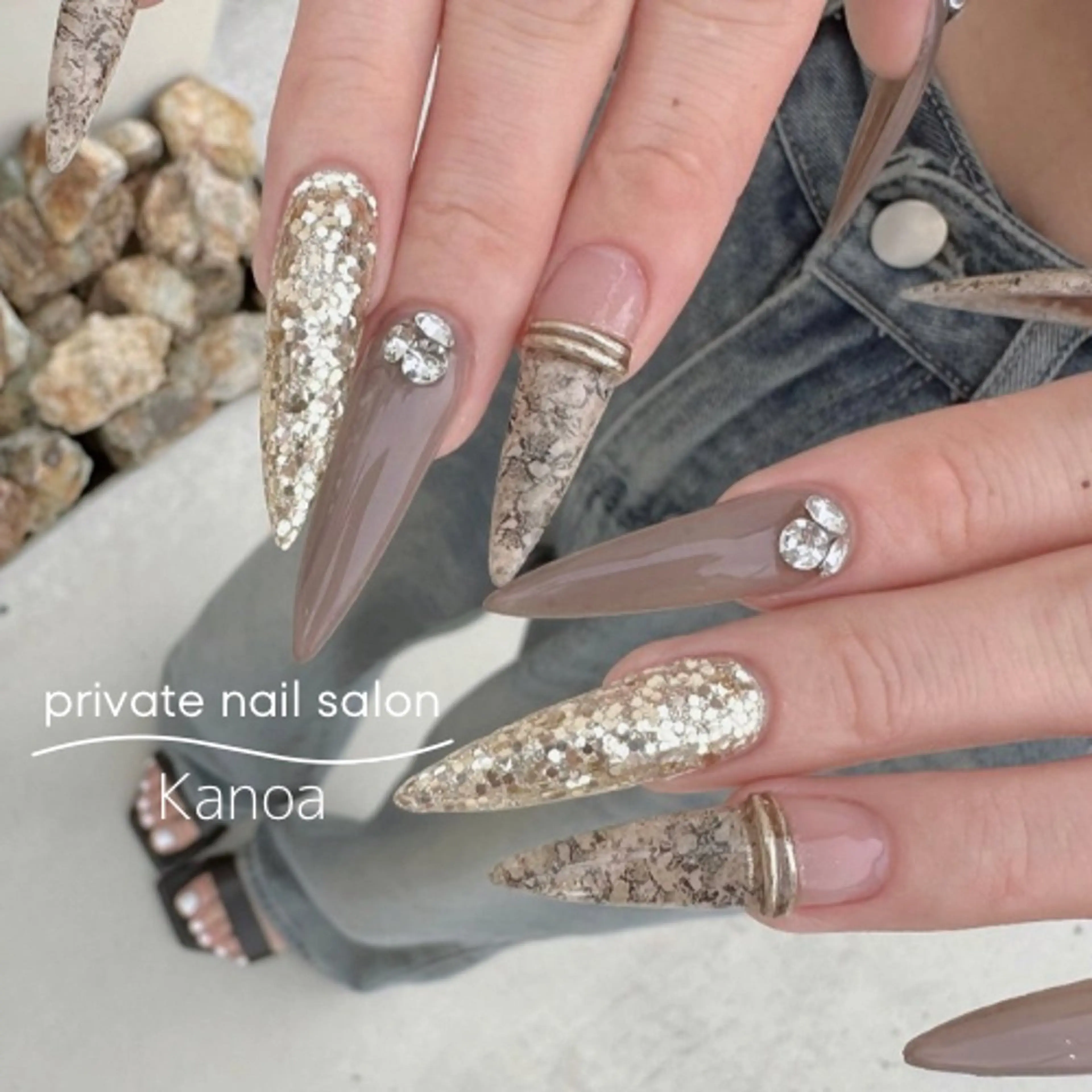 ネイル ハンドネイル megu_ kanoanailのネイルデザイン