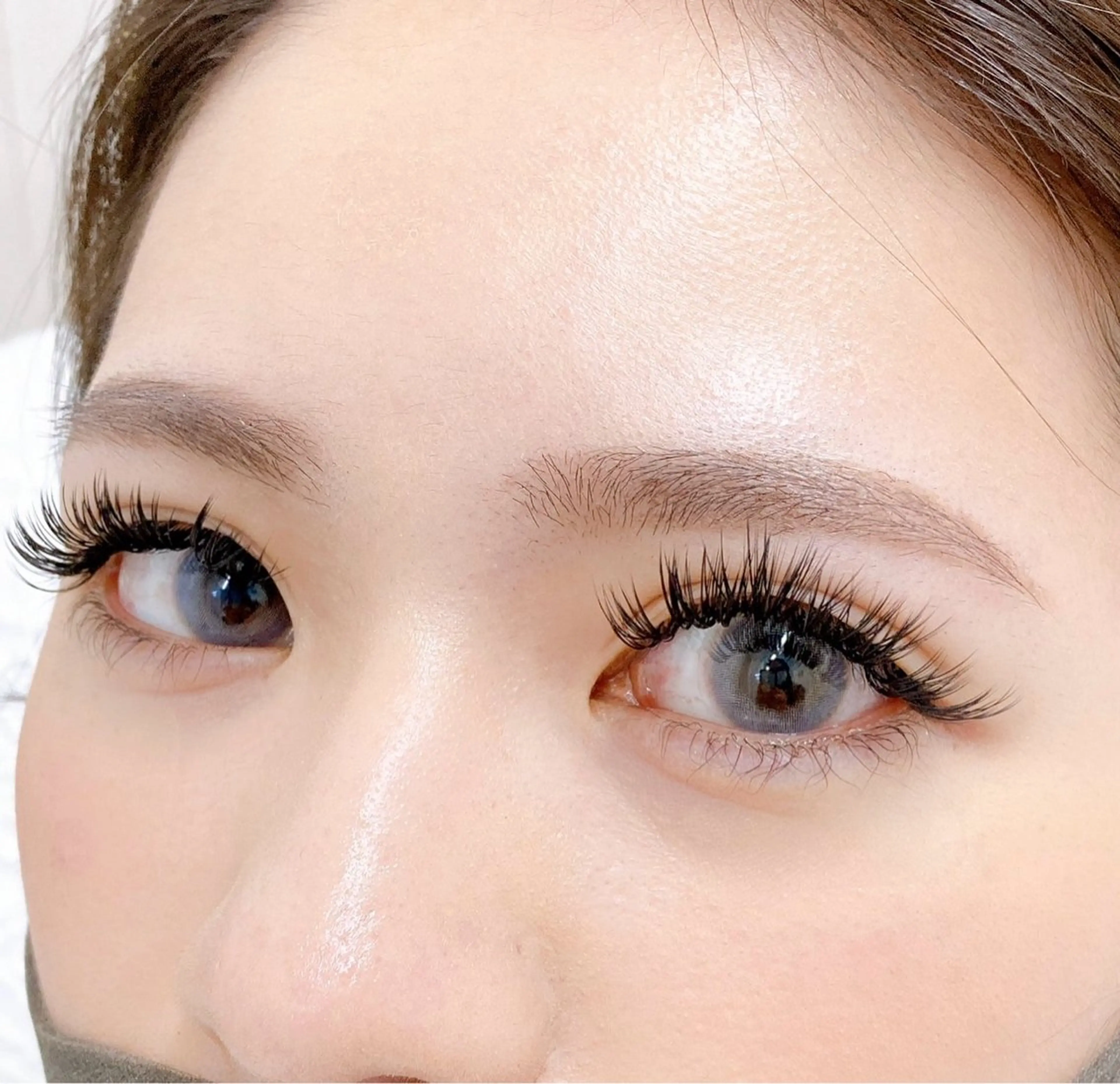 マツエク・マツパ パンダ ネイルのネイルデザイン