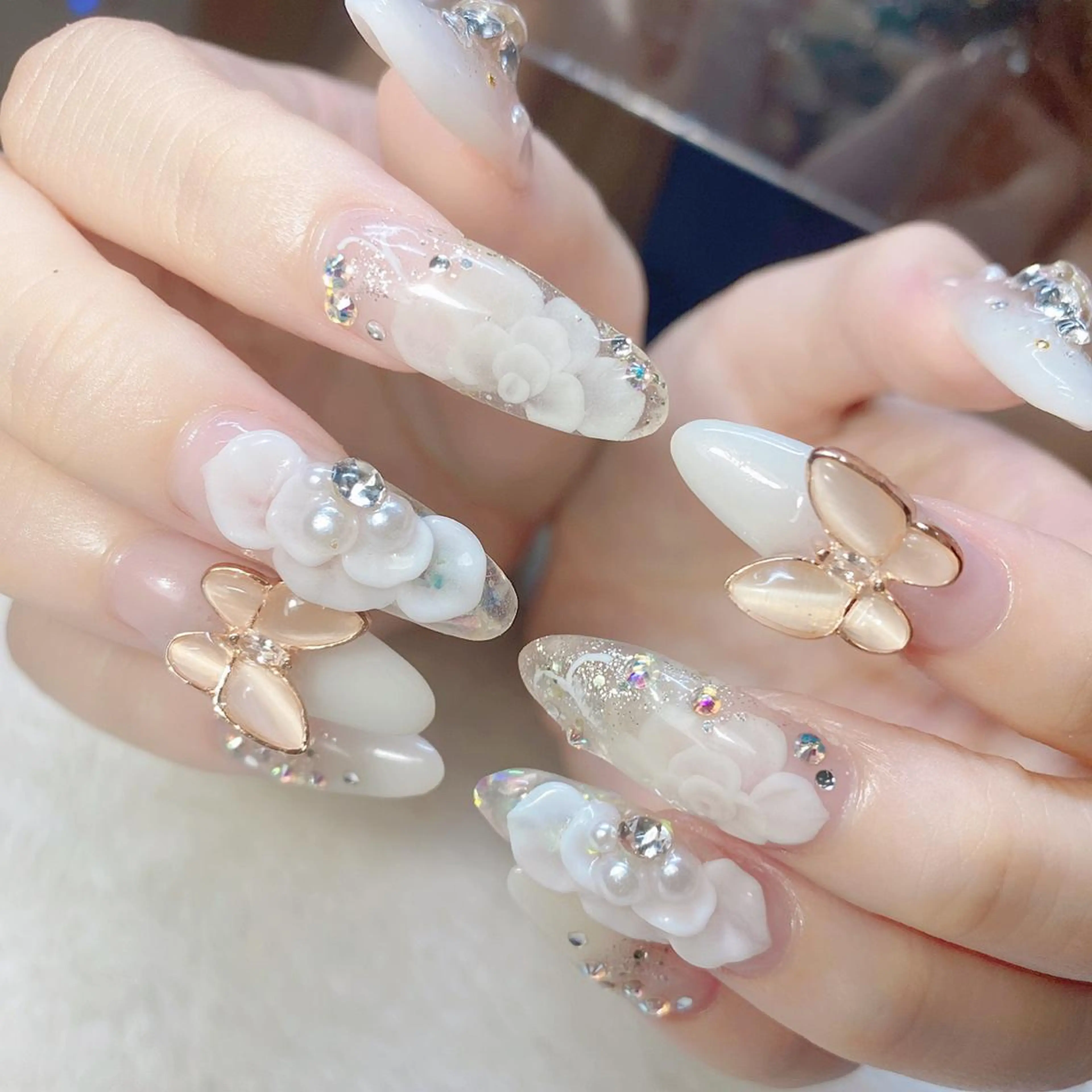 ネイル ハンドネイル RiLion💗 Risa🦋💜のネイルデザイン