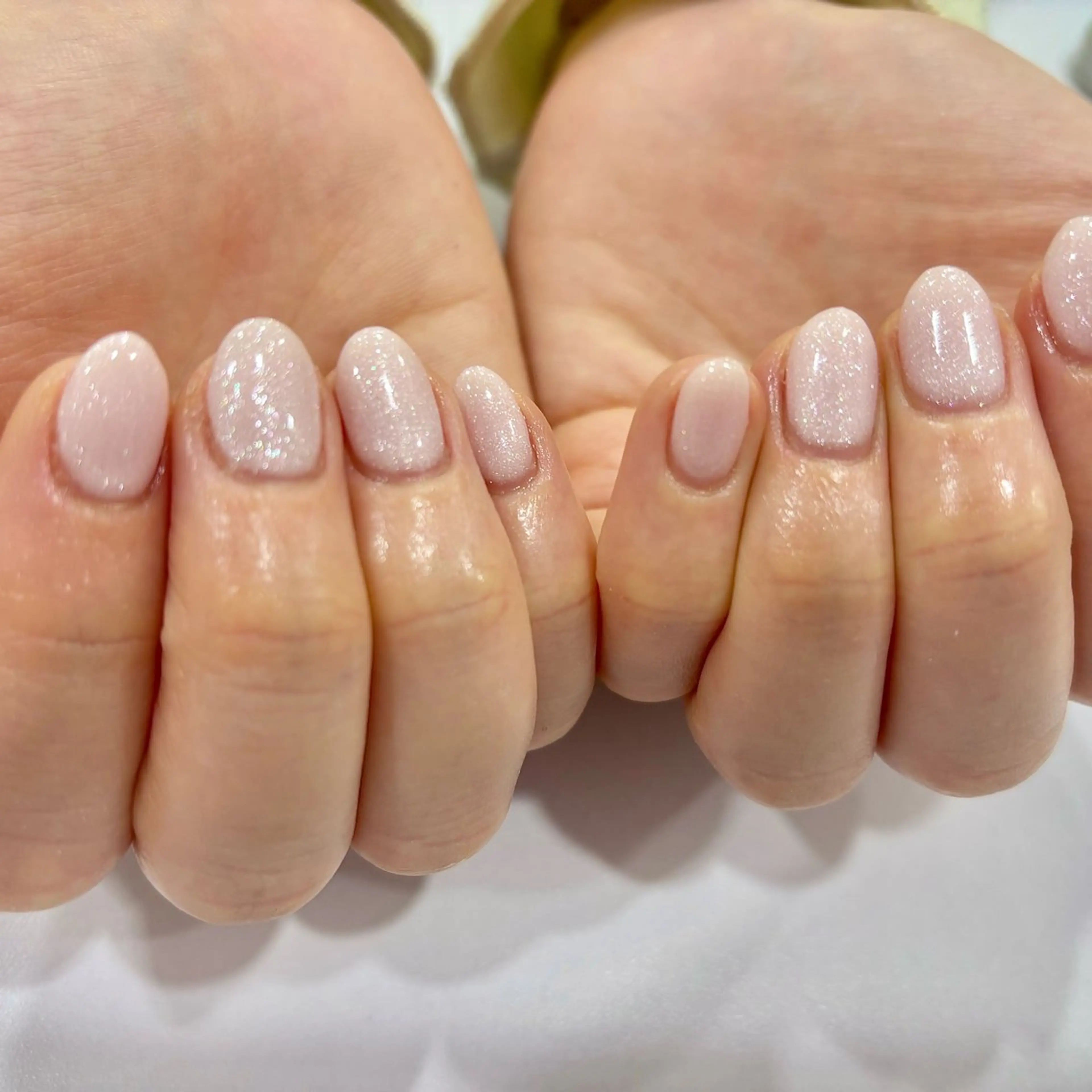 ネイル ラメ(グリッター) ワンカラーネイル アンリッシュ池袋 小泉のネイルデザイン