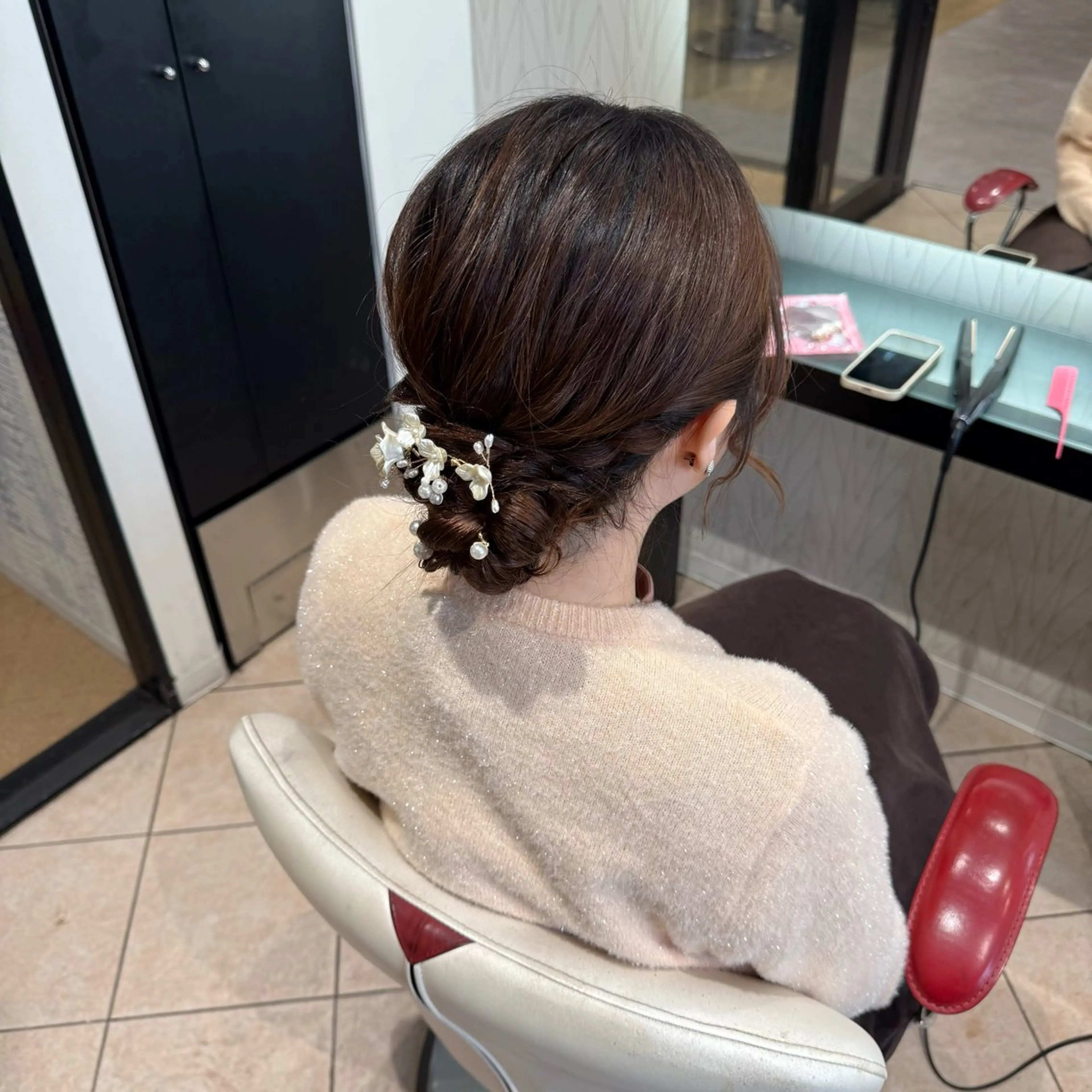 ロング ヘアアレンジ 🎀ヘアアレンジ 🎀ななみのヘアスタイル