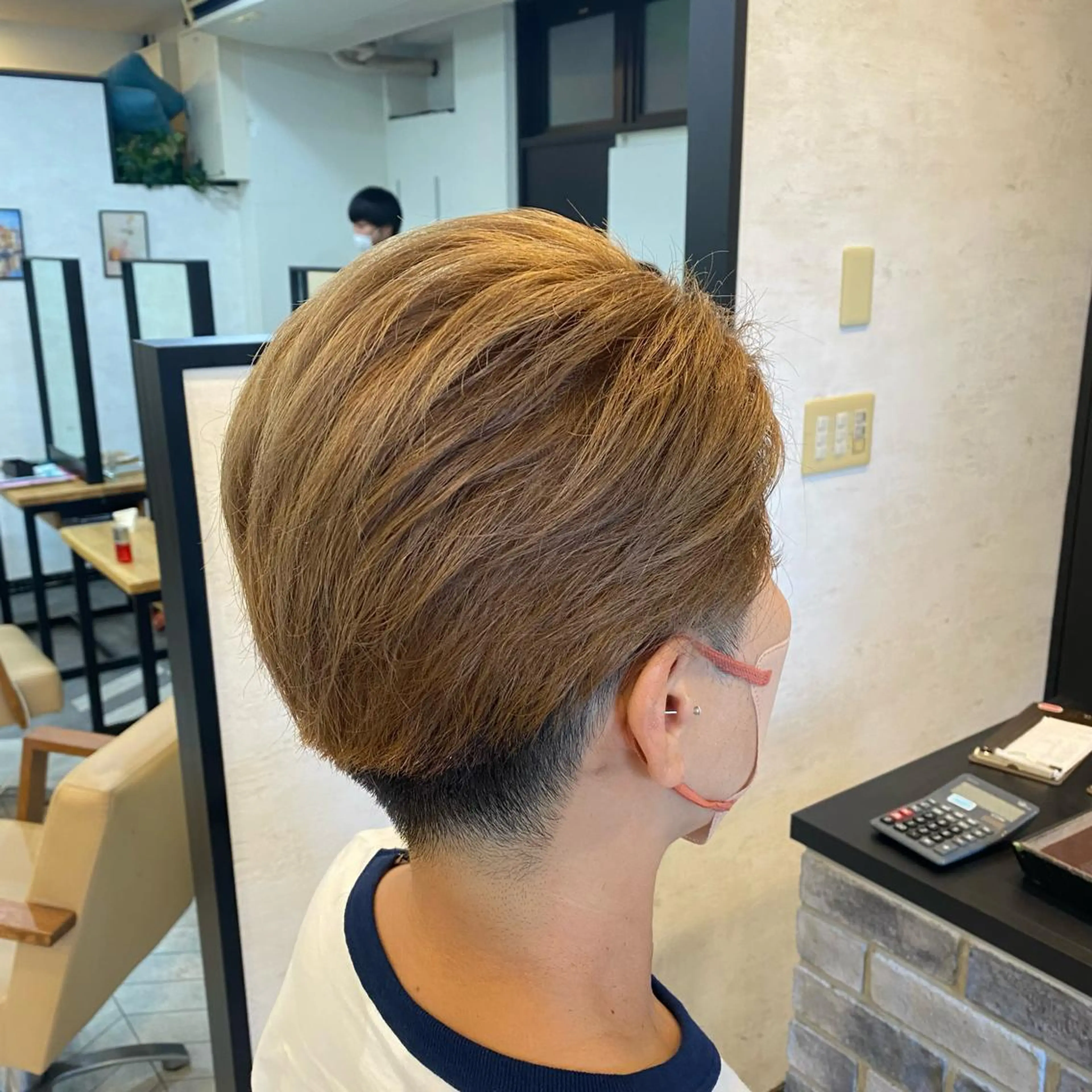 ショート ベリーショート ショートヘア カット ヘアカラー Rosa  Blanche  by est所属・村田 芽衣のヘアスタイル