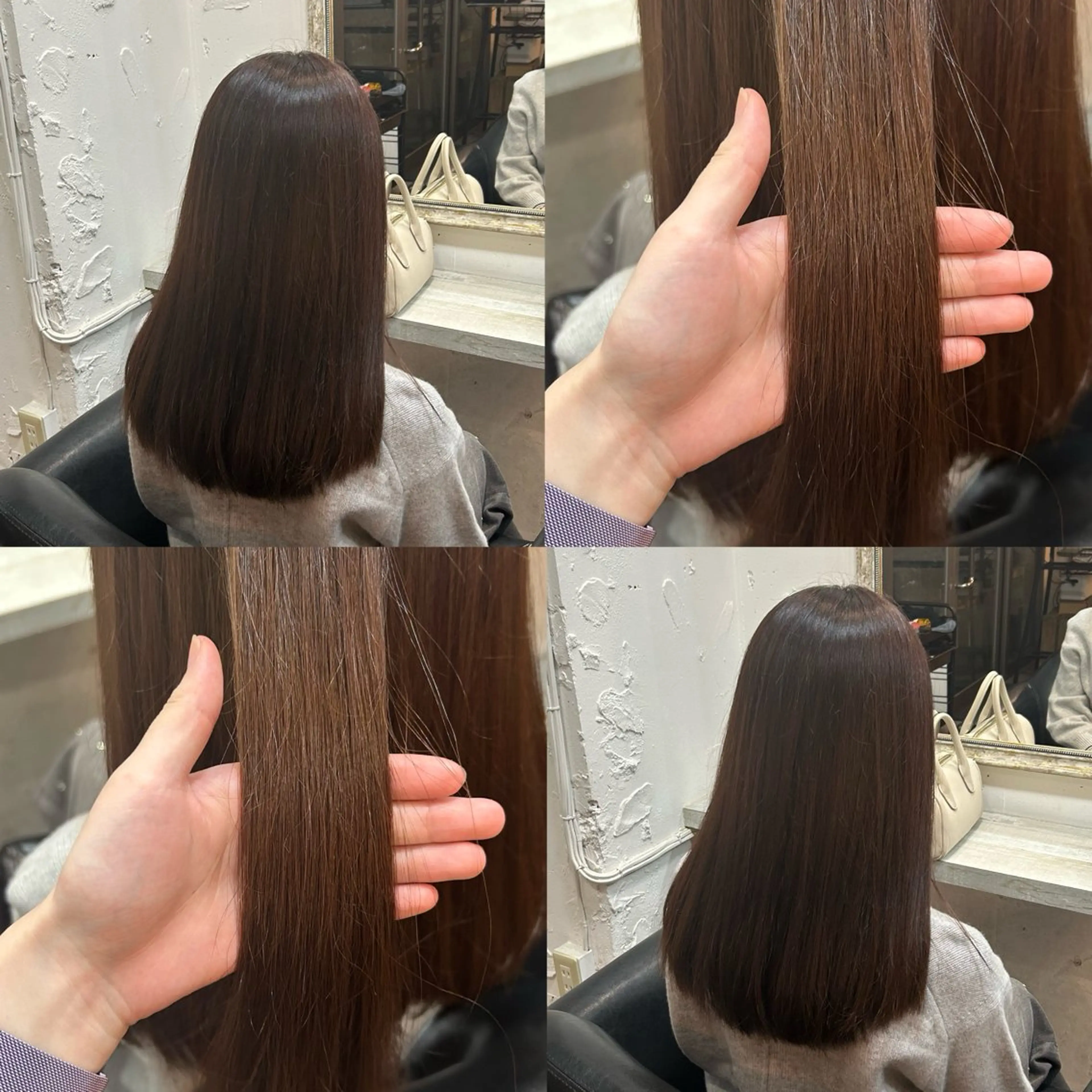 ロング カラー ラベンダーカラー ピンクカラー HONAMI ．のヘアスタイル