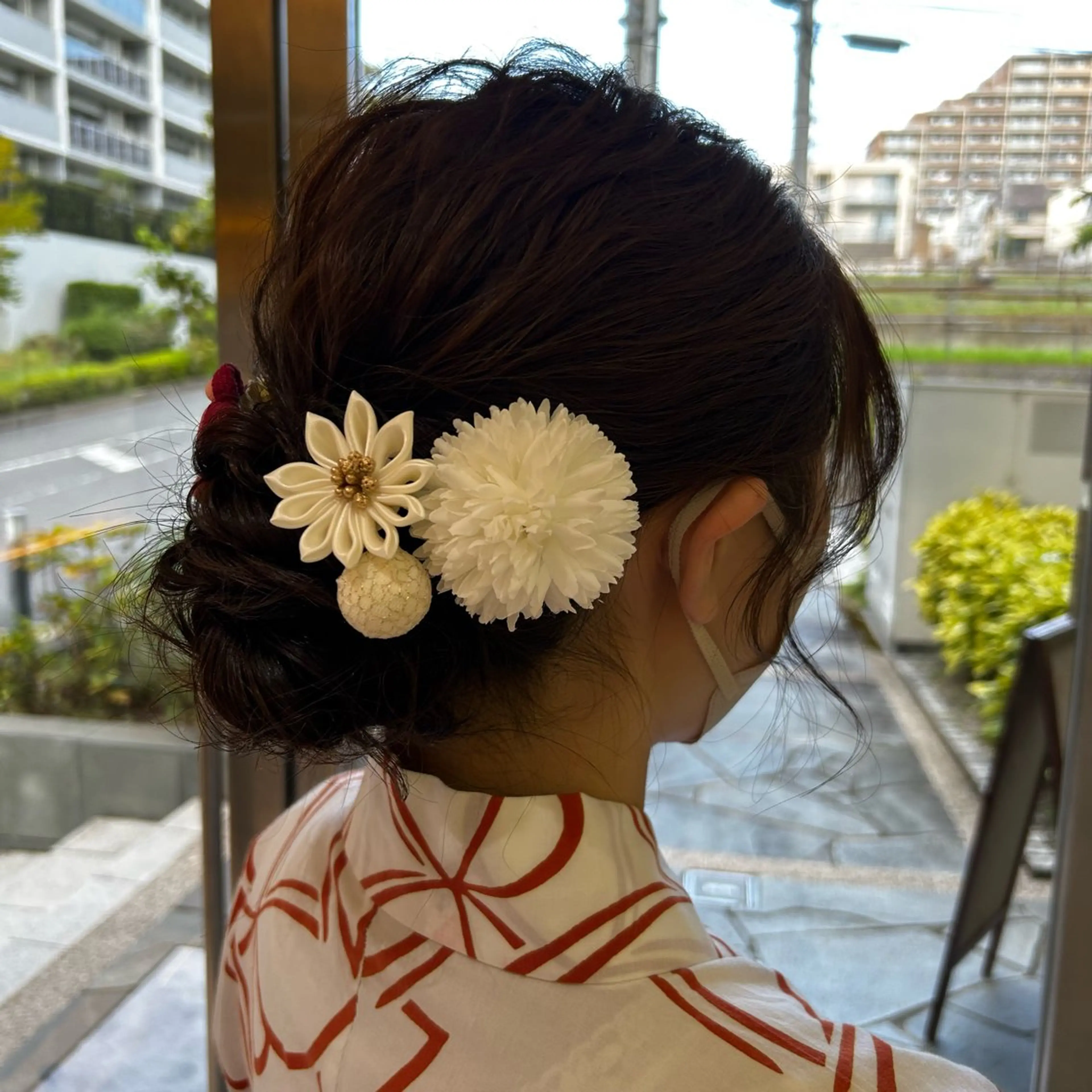 ヘアアレンジ 浴衣 ヘアセット ヘアセット／眉毛カッ ト/Nana〻のヘアスタイル