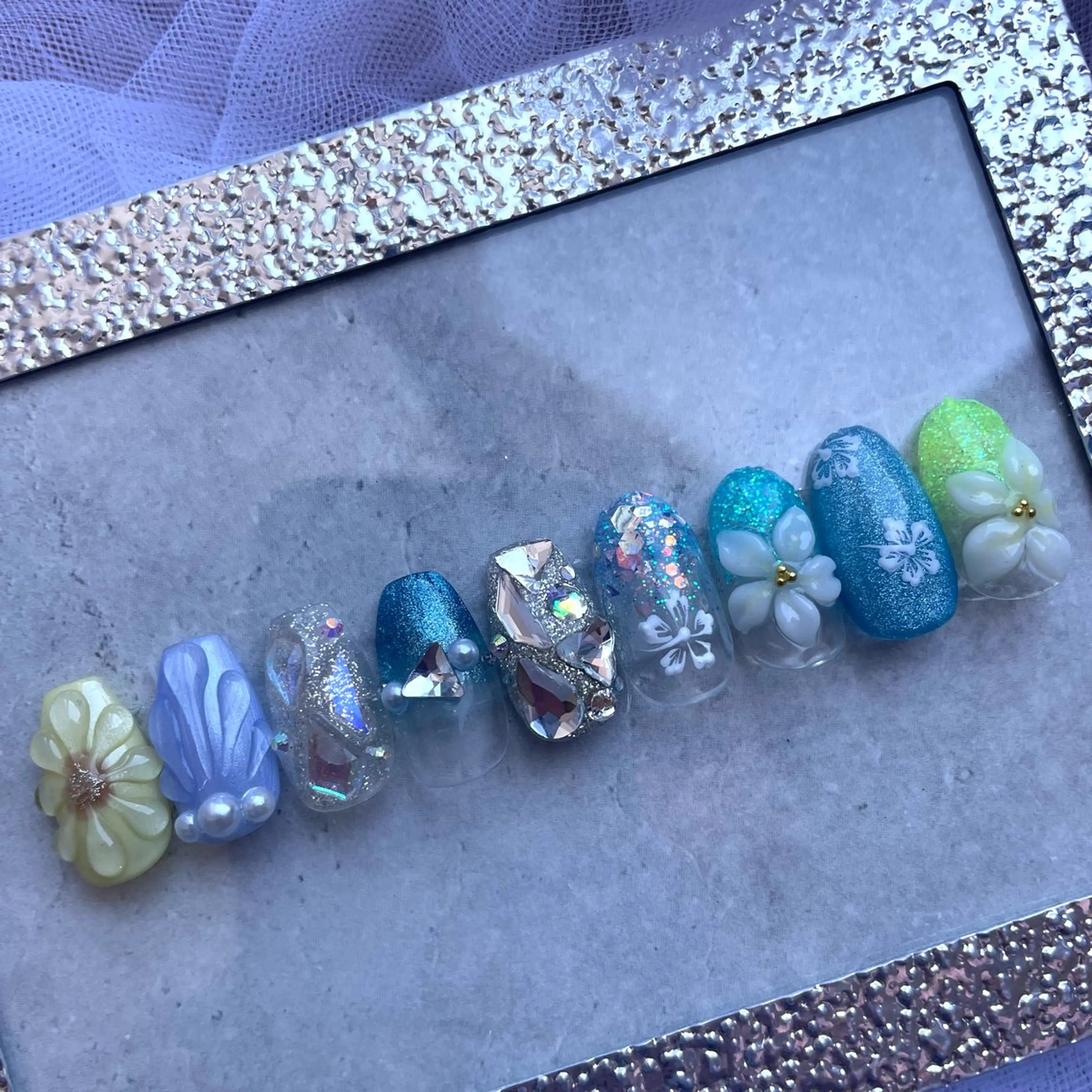 ネイル ハンドネイル 佐柄 あすかのネイルデザイン