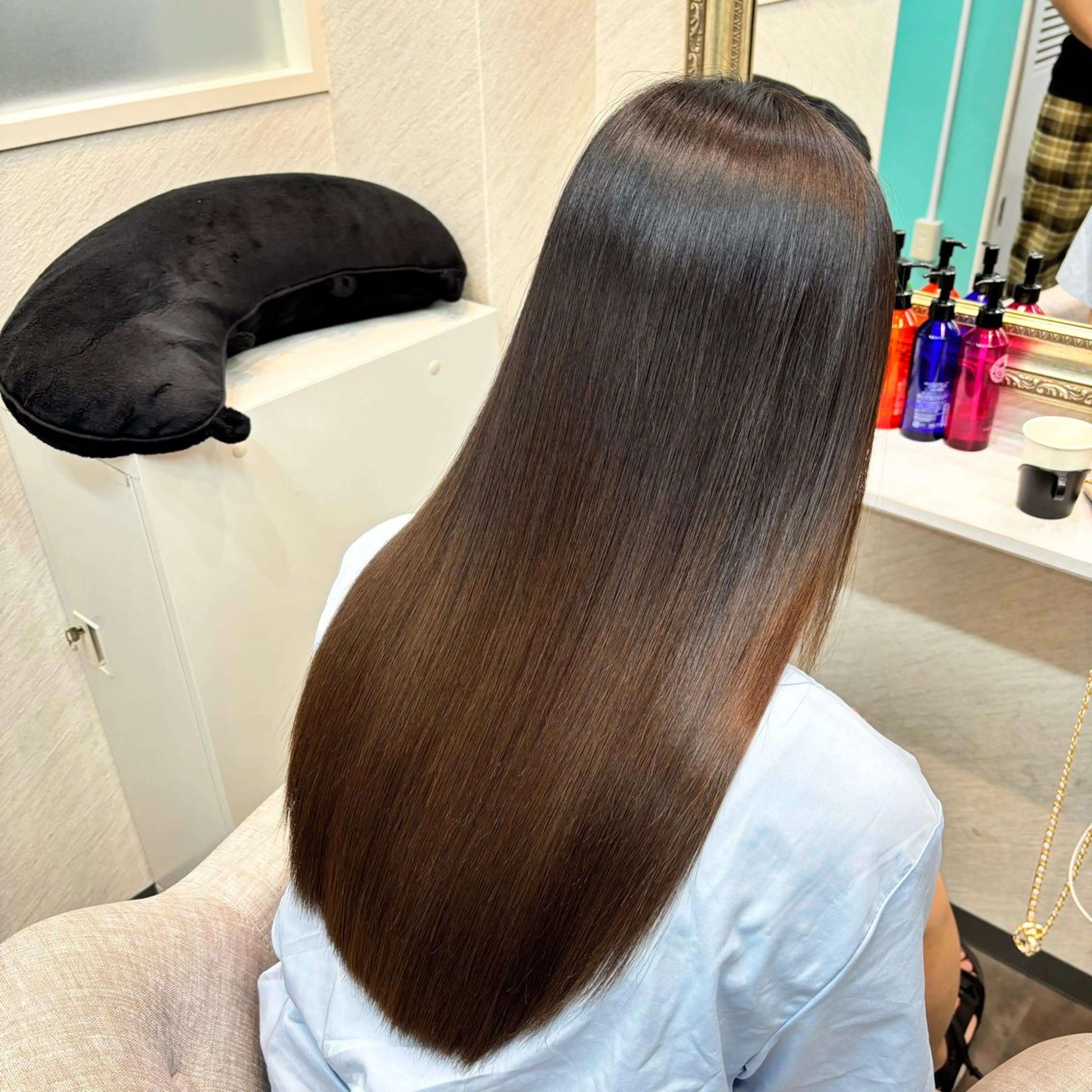 ロング 縮毛矯正 髪質改善🎀カノンのヘアスタイル