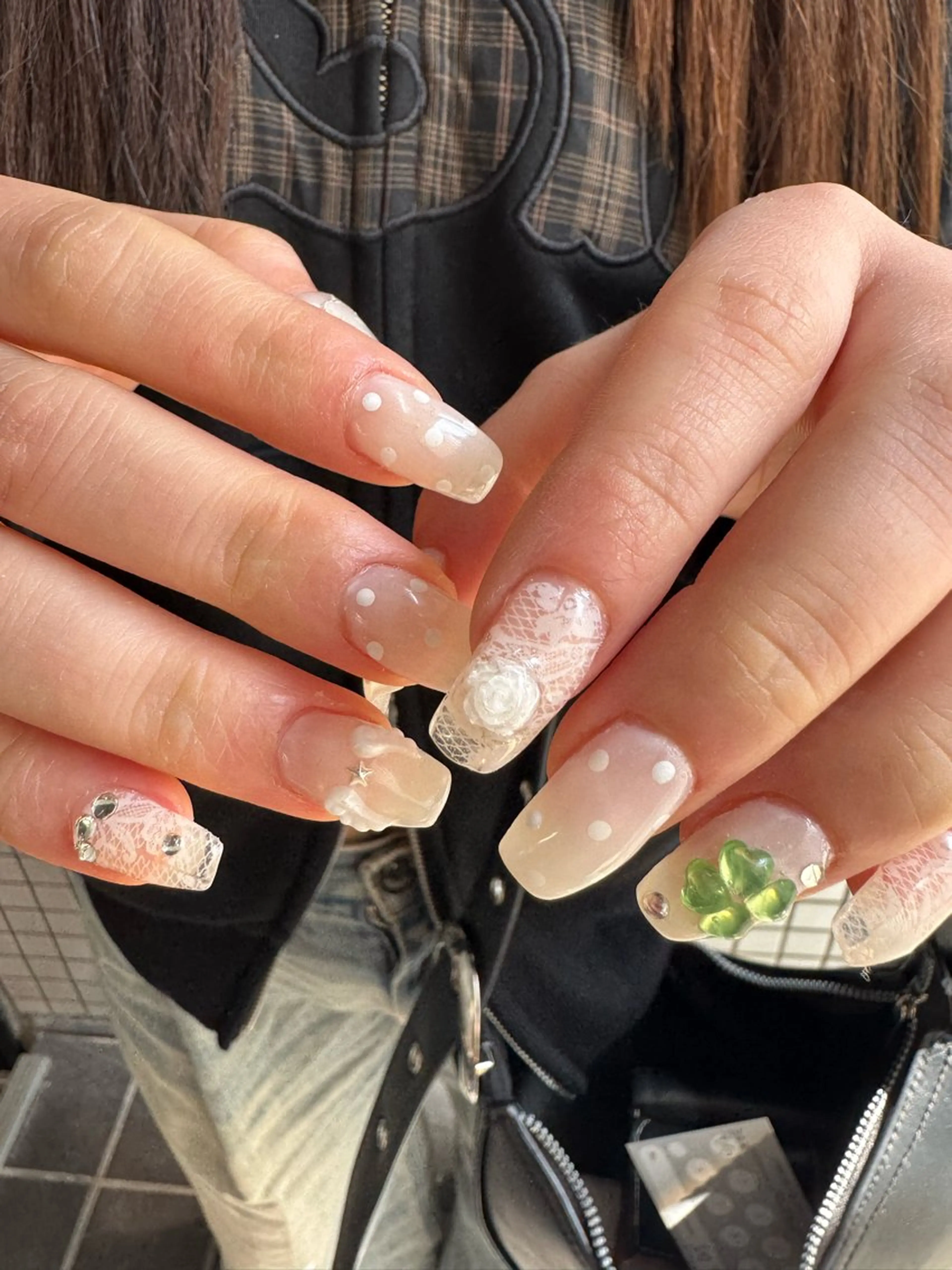 ネイル ゆびノさき茨木店 ニュアンス/アートのネイルデザイン