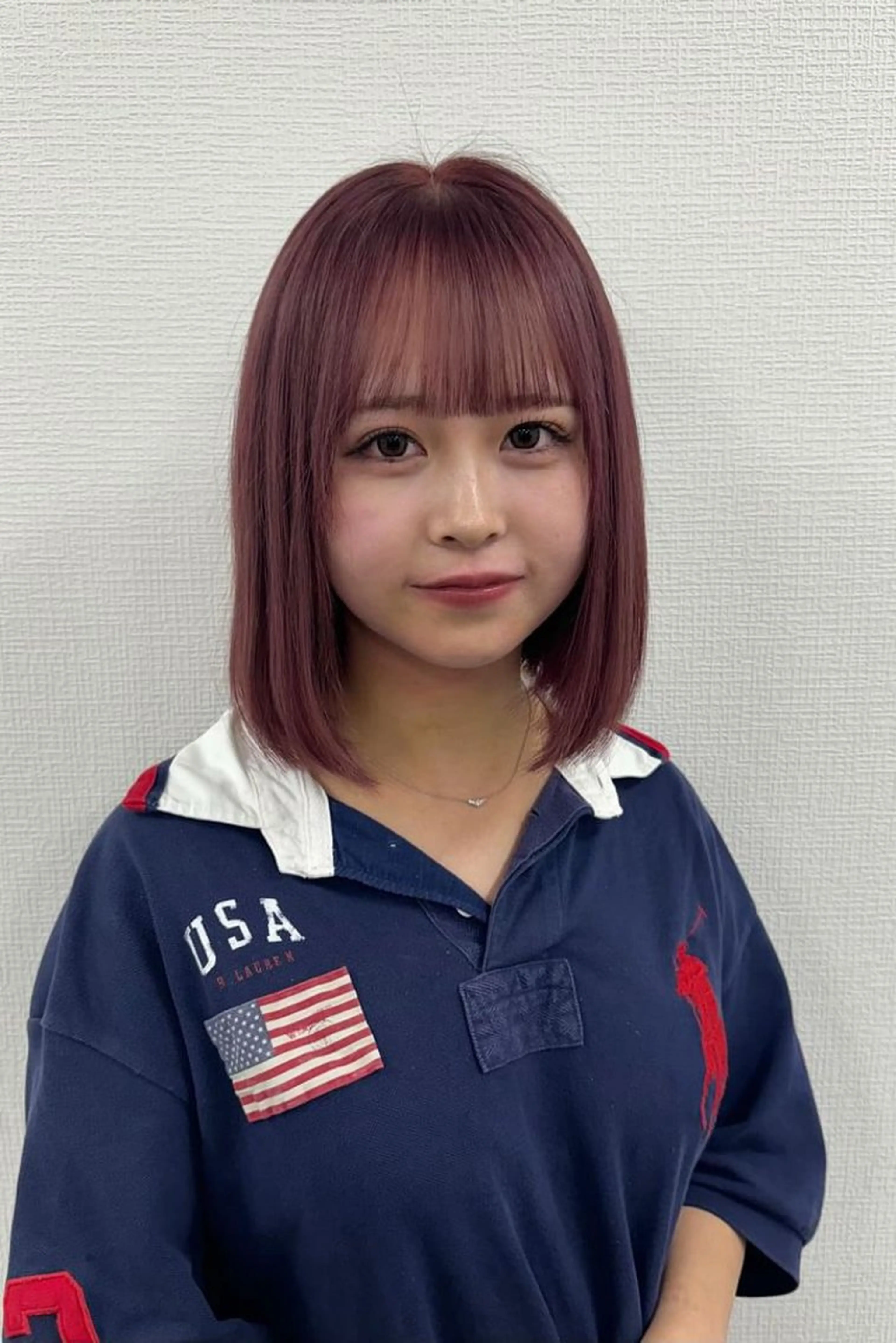 ミディアム カラー ヘアカラー トリートメント 🤍韓国ワンホンヘ ア SHIONE🤍のヘアスタイル