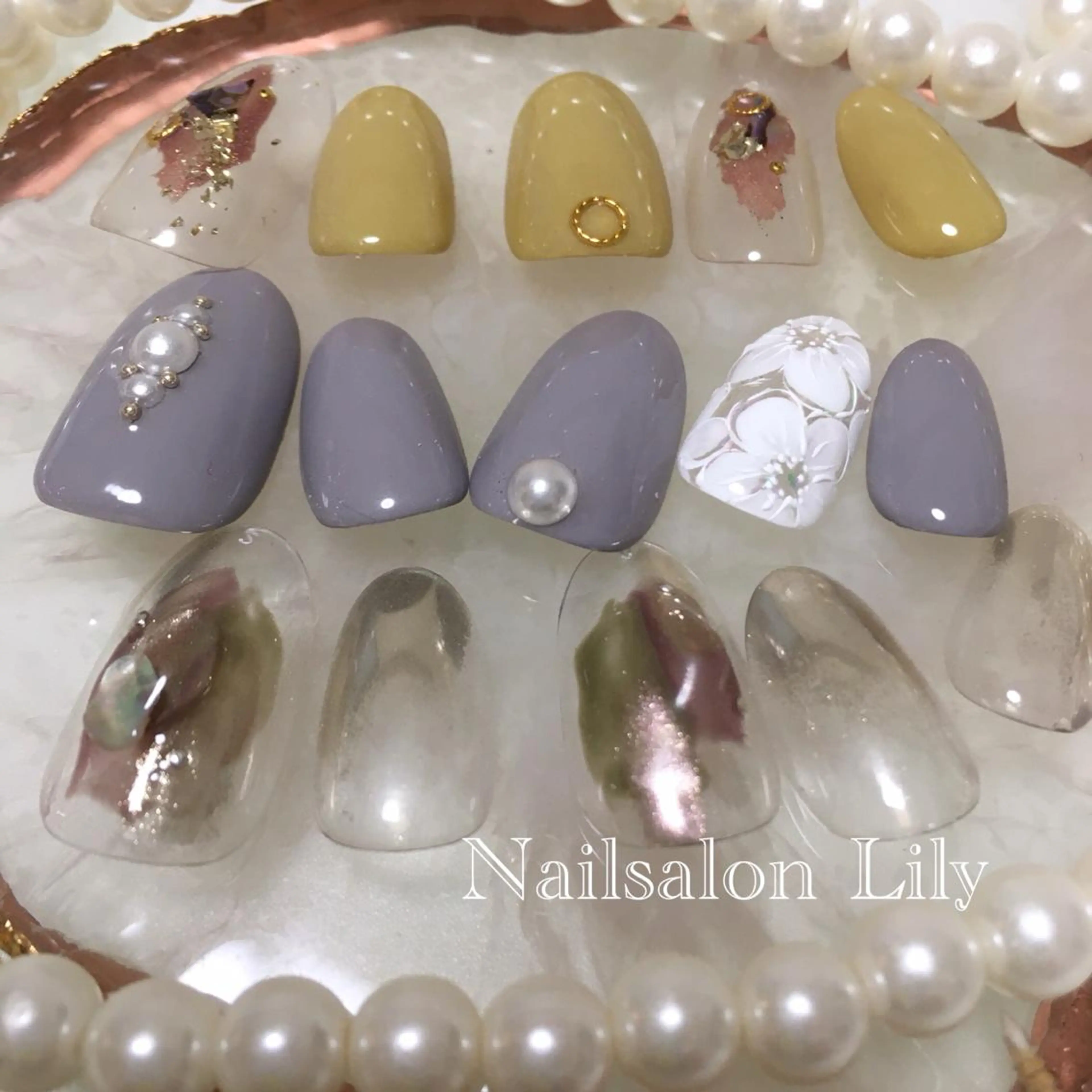ネイル シンプルネイル Nailsalon Lilyのネイルデザイン