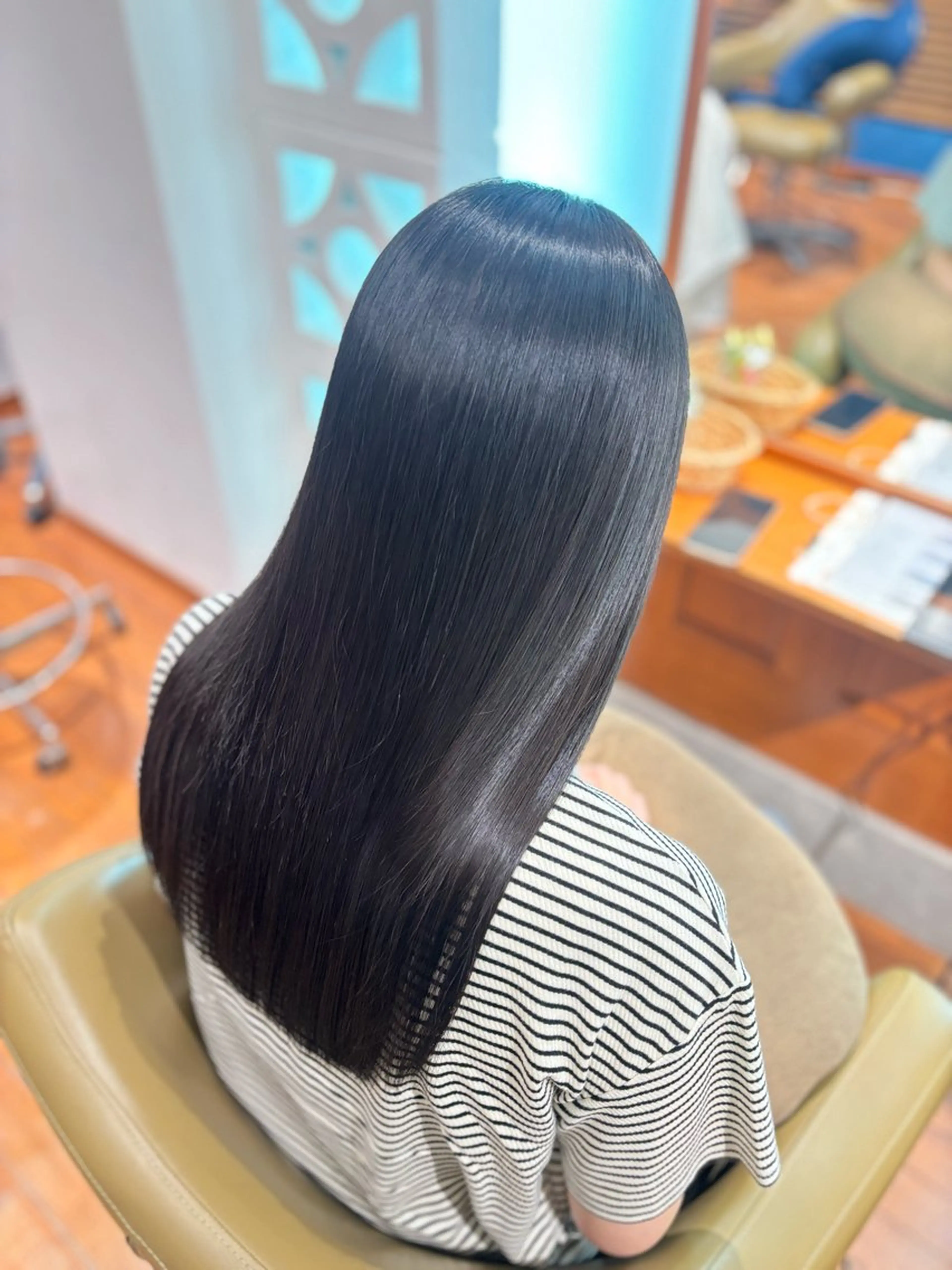 ロング 縮毛矯正 トリートメント 🫧艶髪&髪質改善 YUKAのヘアスタイル