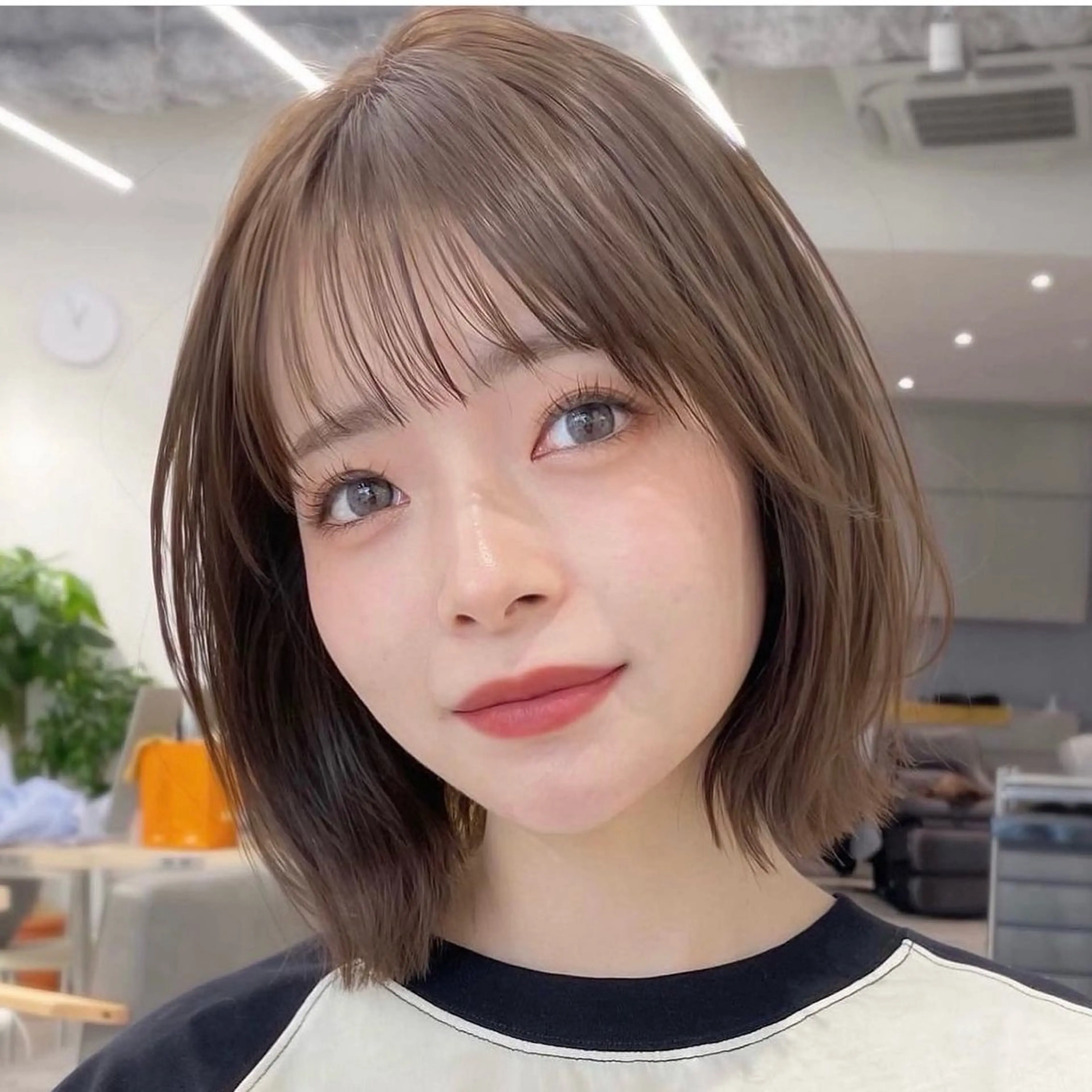 ショート ボブ ミディアムヘア Chifumiのヘアスタイル