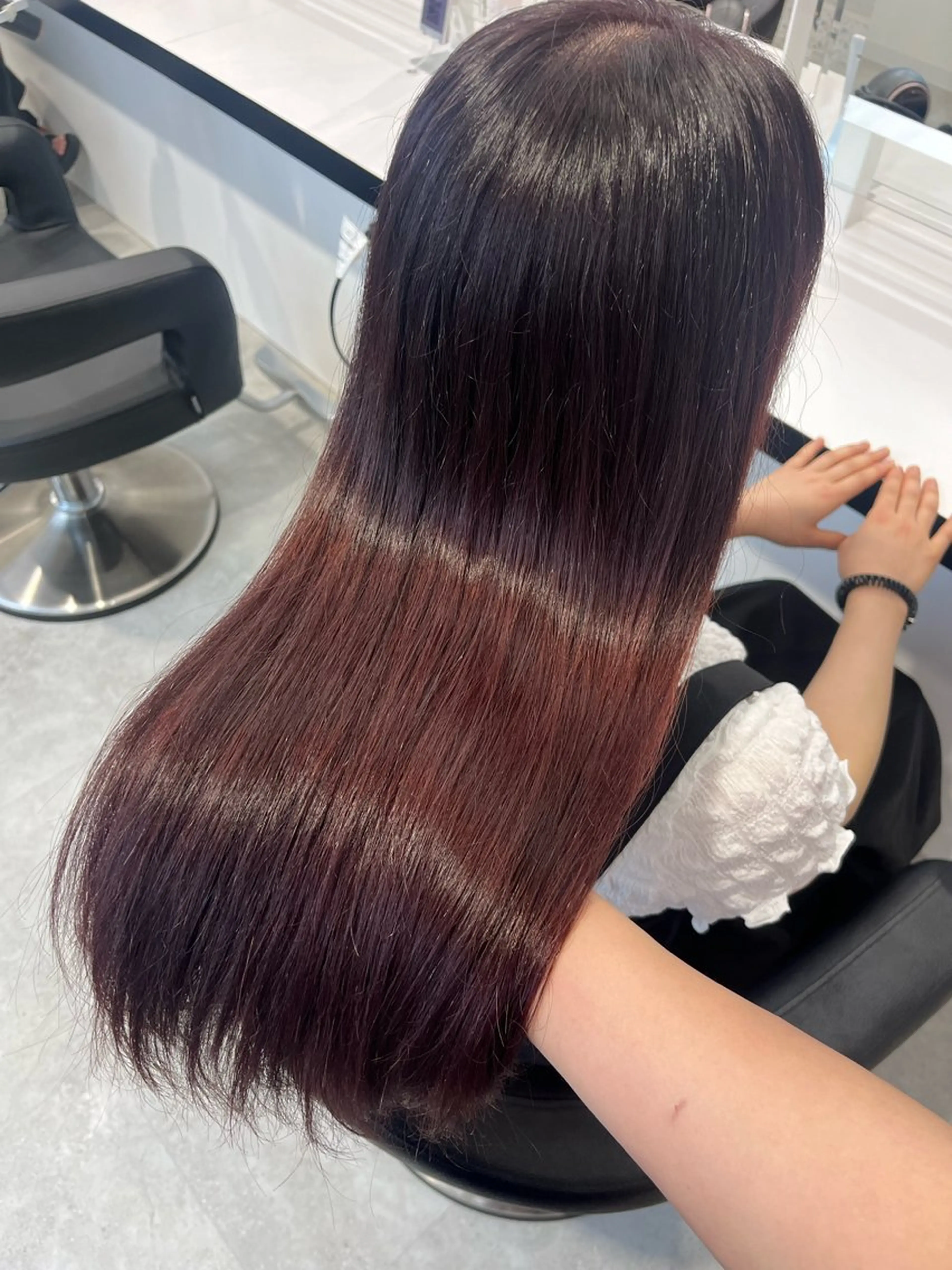 ロング カラー みう/仙台/暖色/ 艶髪/顔周りカット/のヘアスタイル