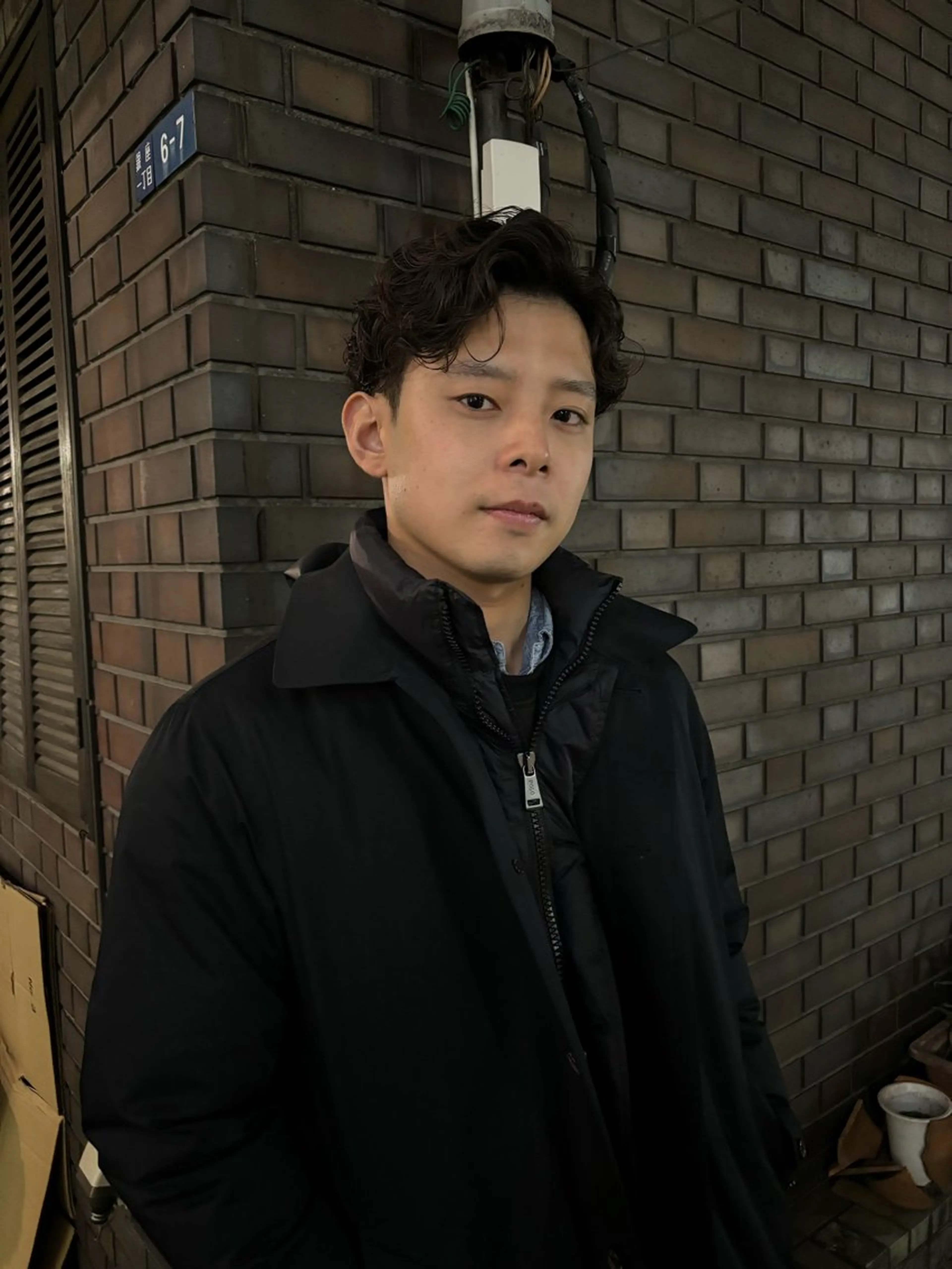 ミディアム パーマ メンズ ミディアムパーマ メンズパーマ 刈り上げ パーマ SALOWIN 神宮前５丁目店所属・メンズ/特殊ヘア パーマ🕷️小夏貴也のヘアスタイル