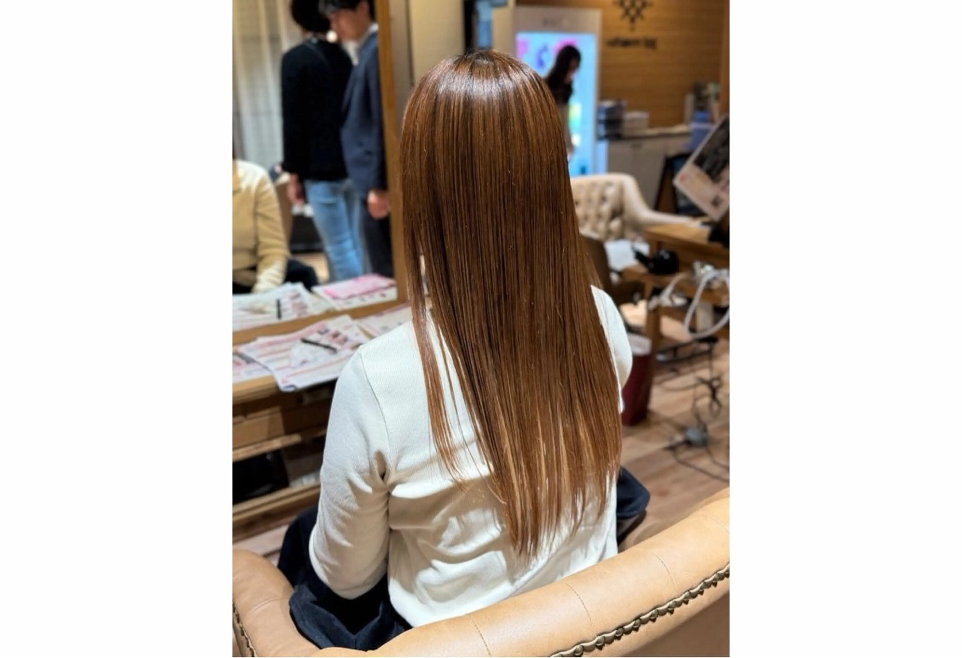 カラー 梶 瑞希のヘアスタイル