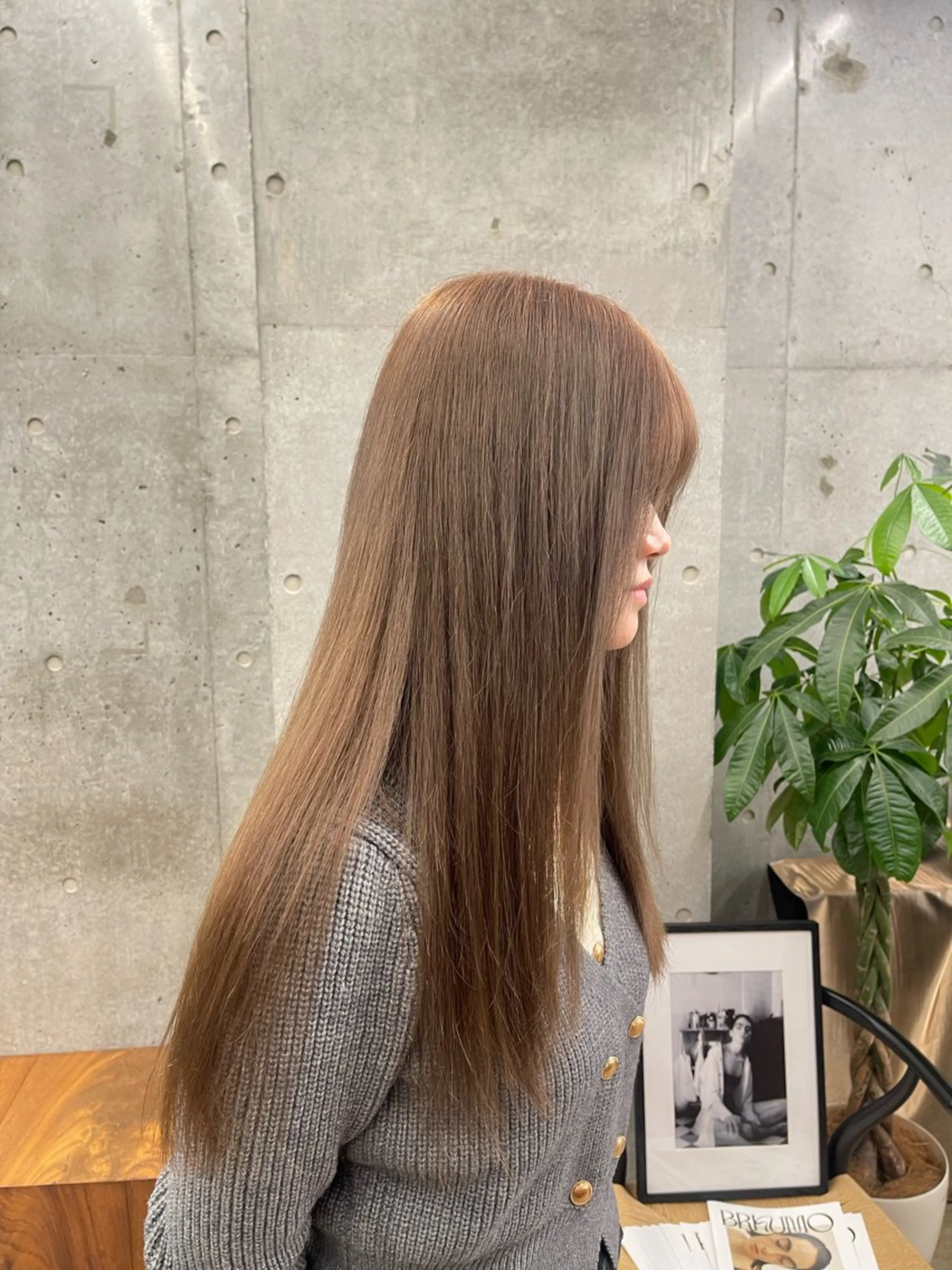 ロング ハイトーン×デザイン 似合わせ/Yoheiのヘアスタイル