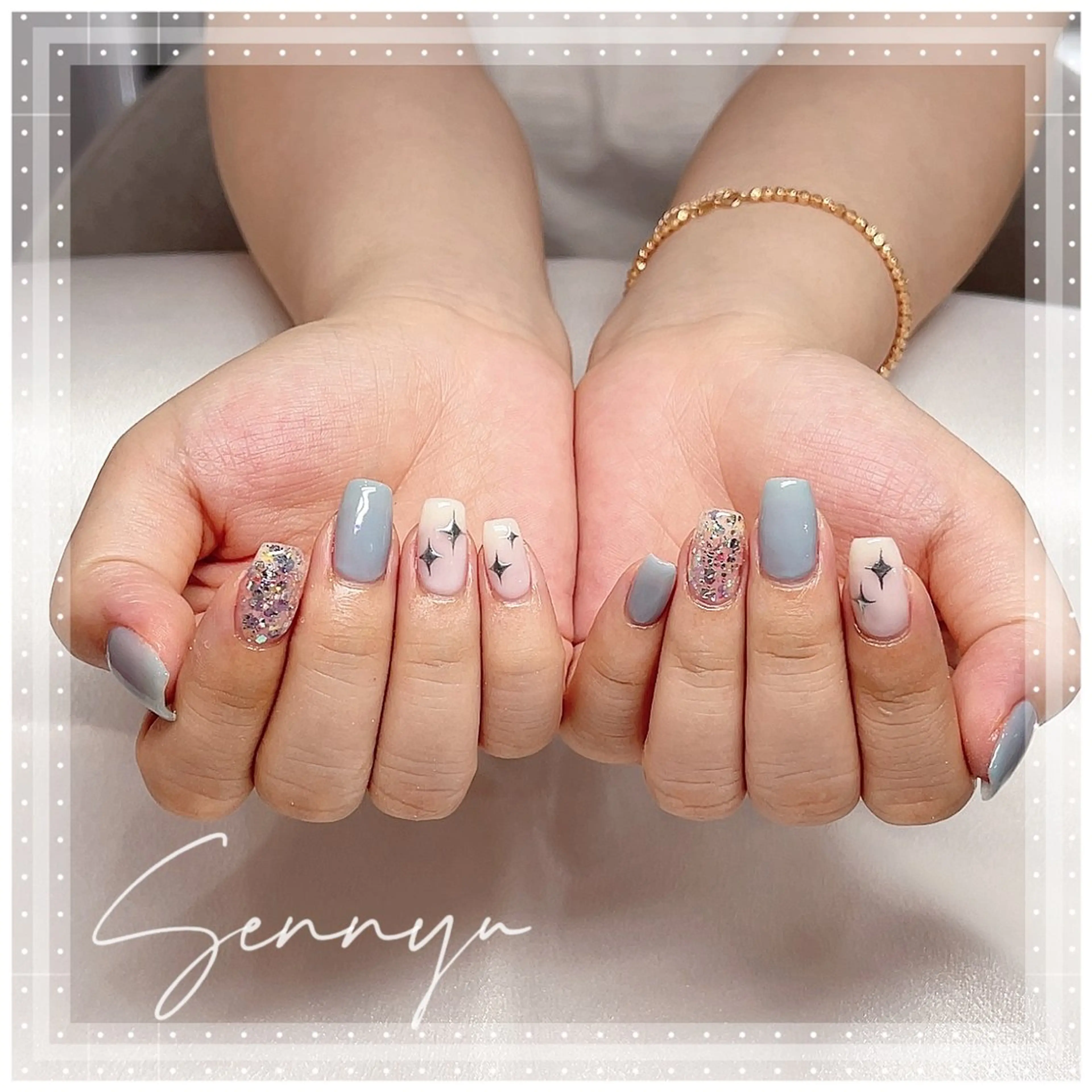 ネイル 持ち込み モンナ CCのネイルデザイン