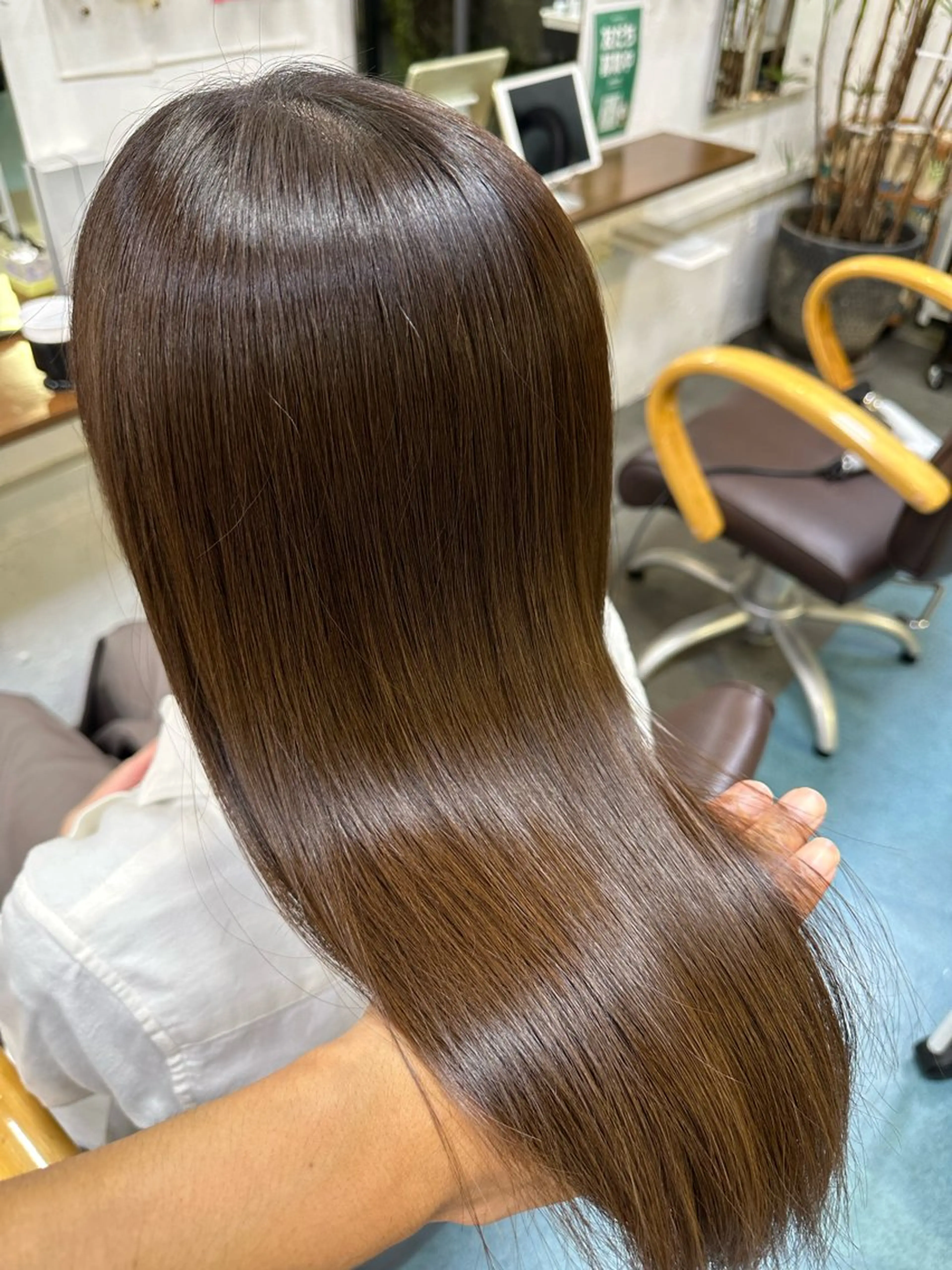 ロング カラー 髪質改善 カット ヘアカラー トリートメント 【髪質改善】に特化 オリーブオイルクラブのヘアスタイル