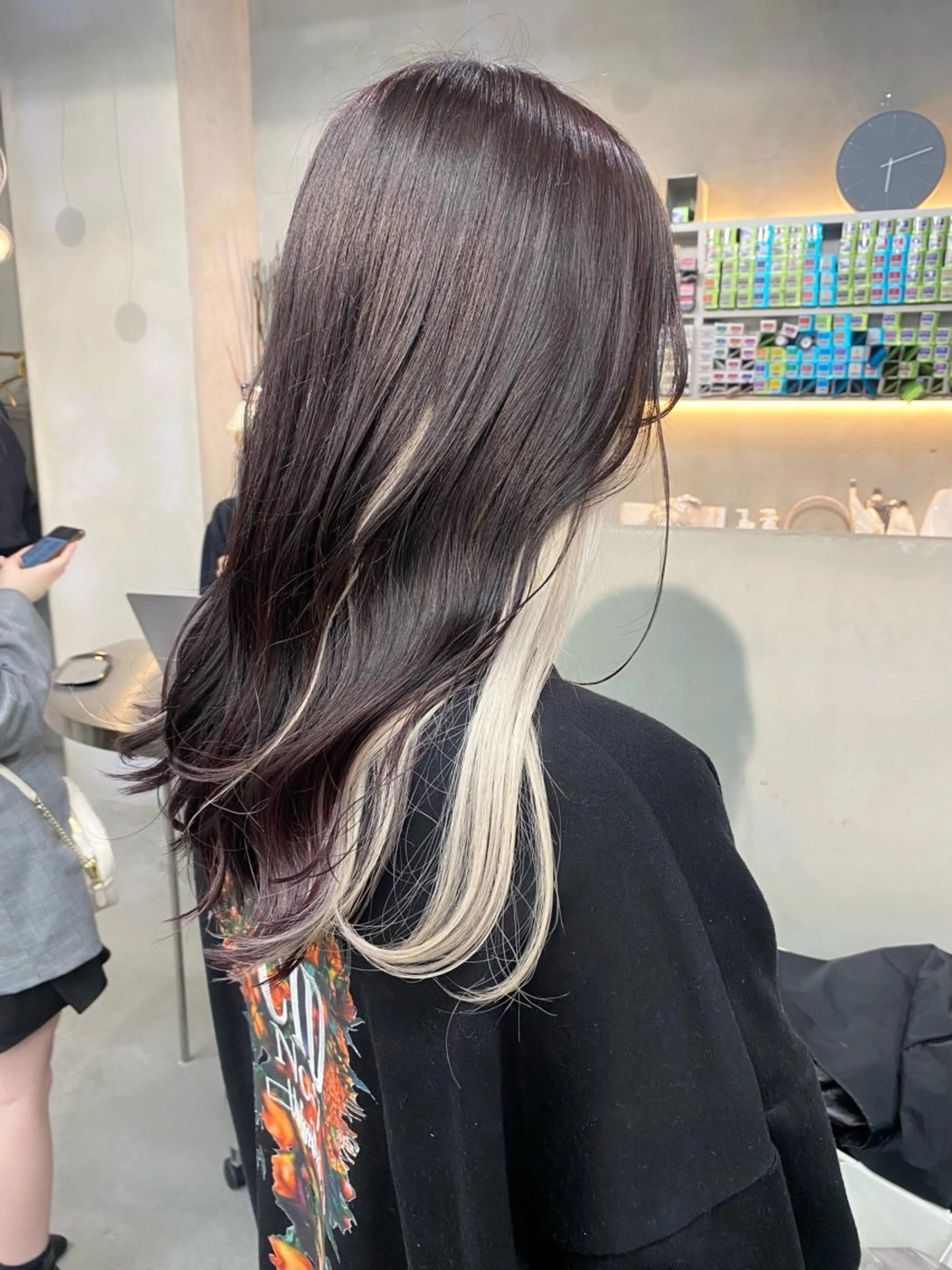 ロング カラー ヘアカラー qulim所属・前橋 姫奈のヘアスタイル