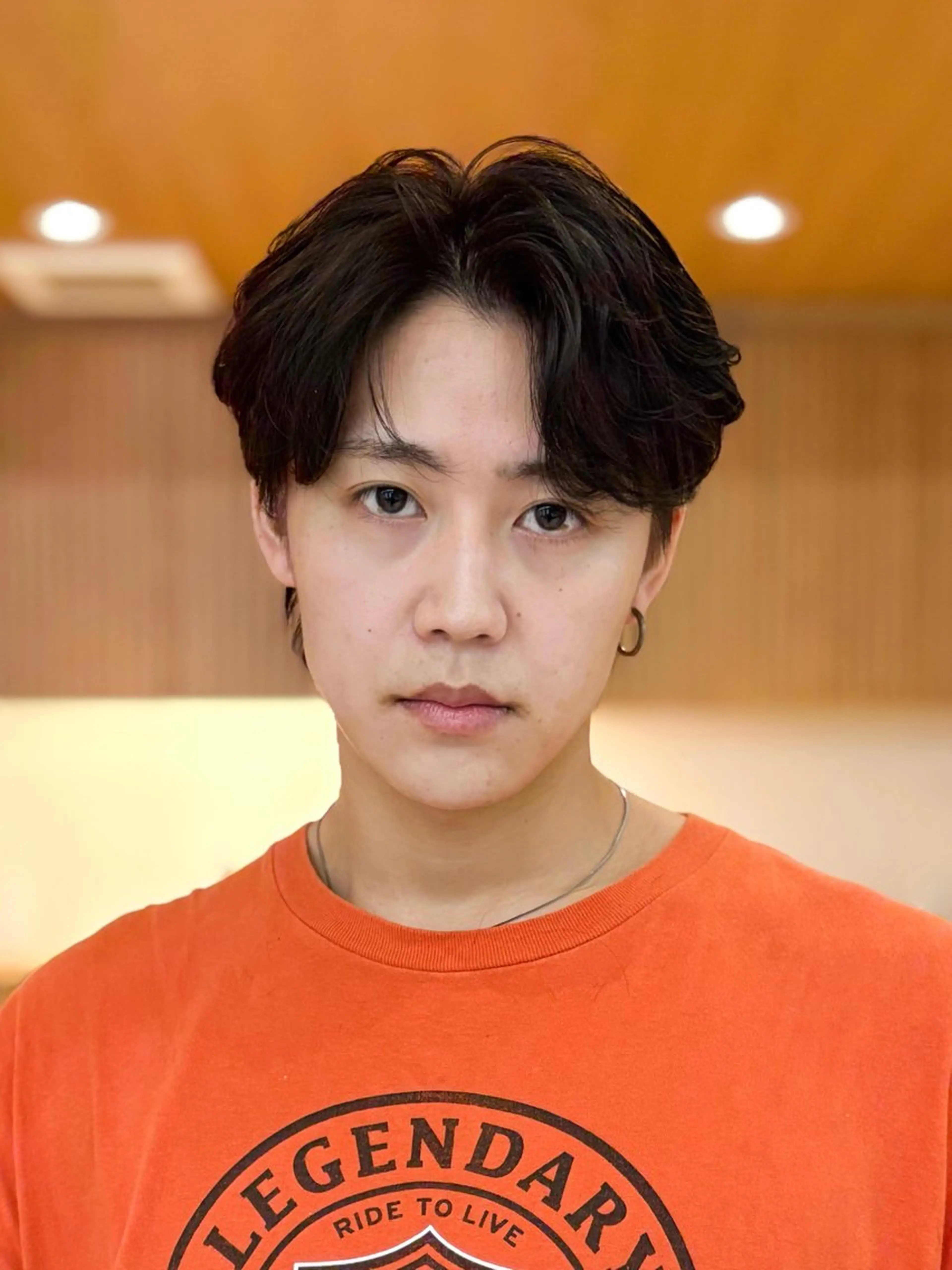 パーマ メンズ ビジネス 縮毛矯正 カット 縮毛矯正 【メンズ縮毛矯正】 FILMS  軍司のヘアスタイル