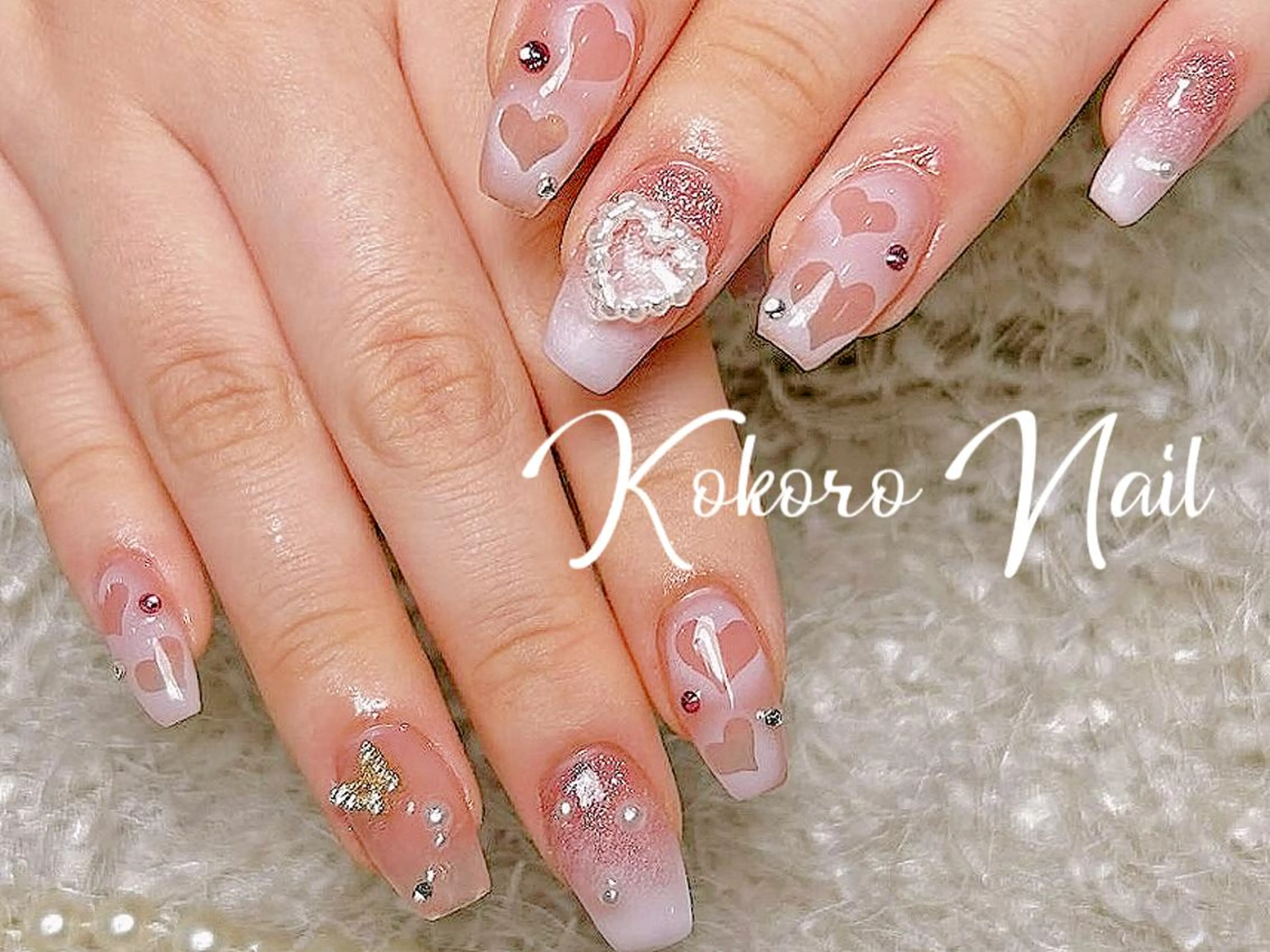 ネイル ハンドネイル ハンドケア 💗NA.YUKI NAIL💗のネイルデザイン