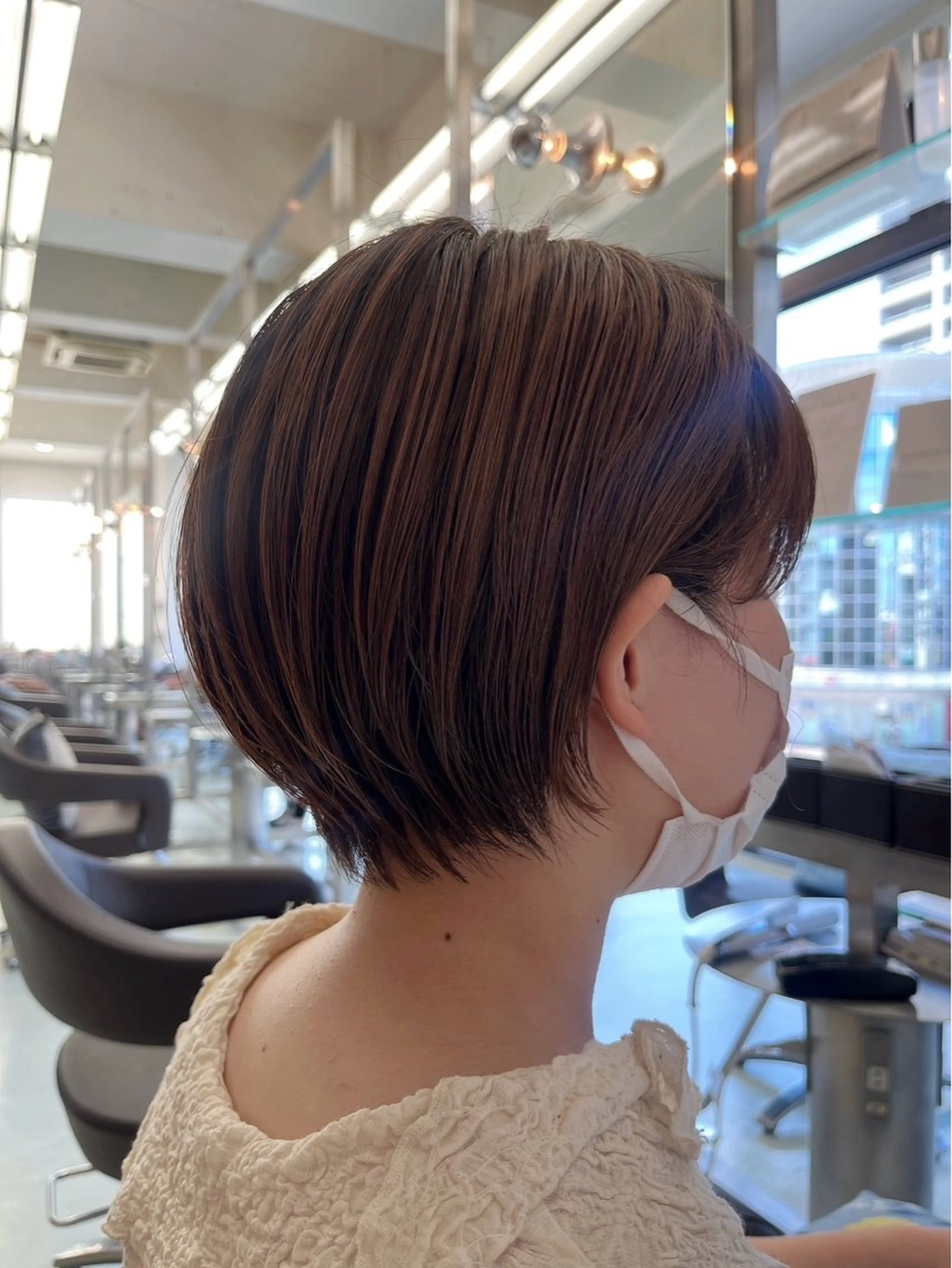 ショート 大人ショート・ボブ✨ 小顔カット/新井優馬のヘアスタイル