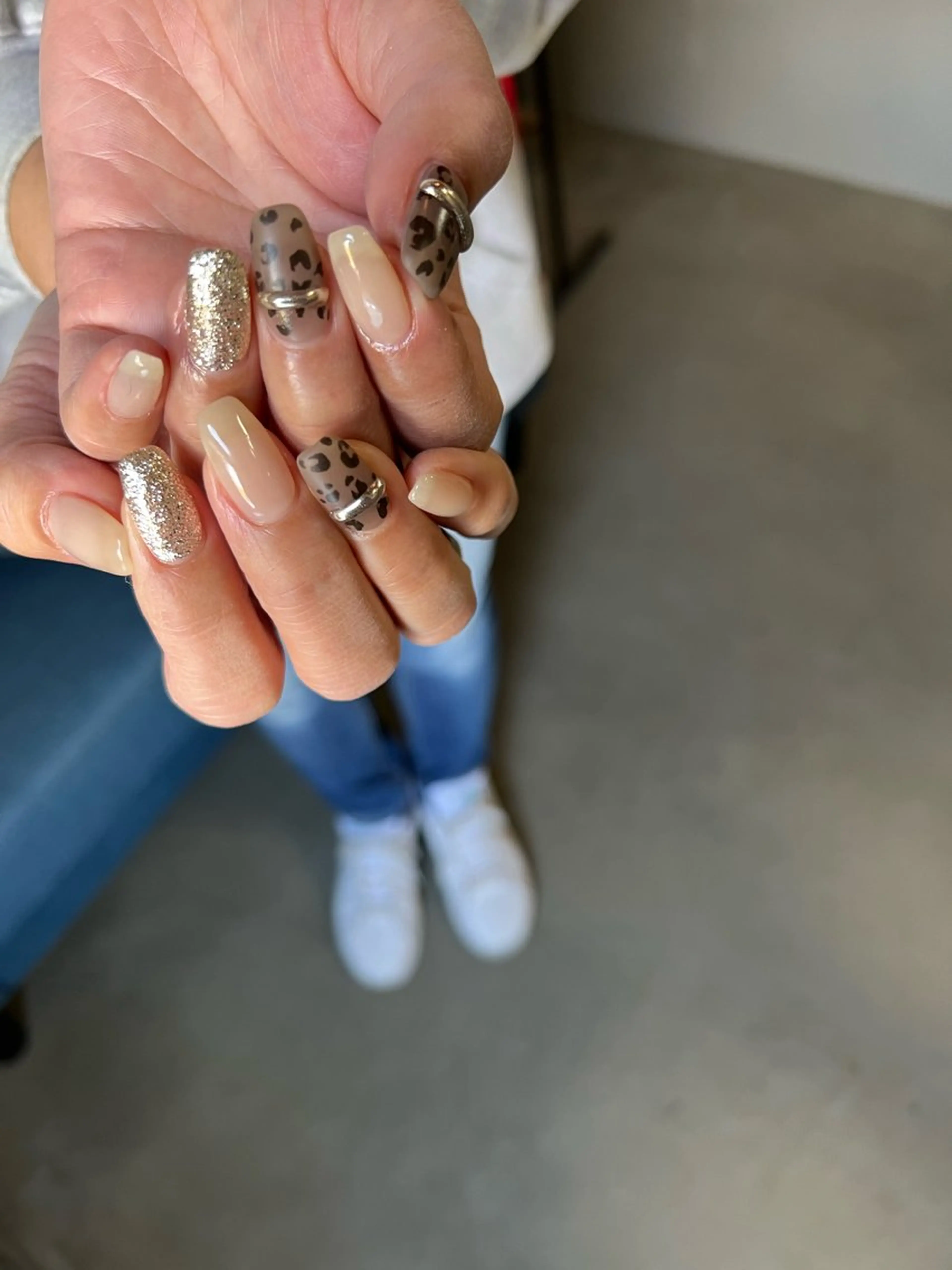 ネイル s/w ＿shokoのネイルデザイン