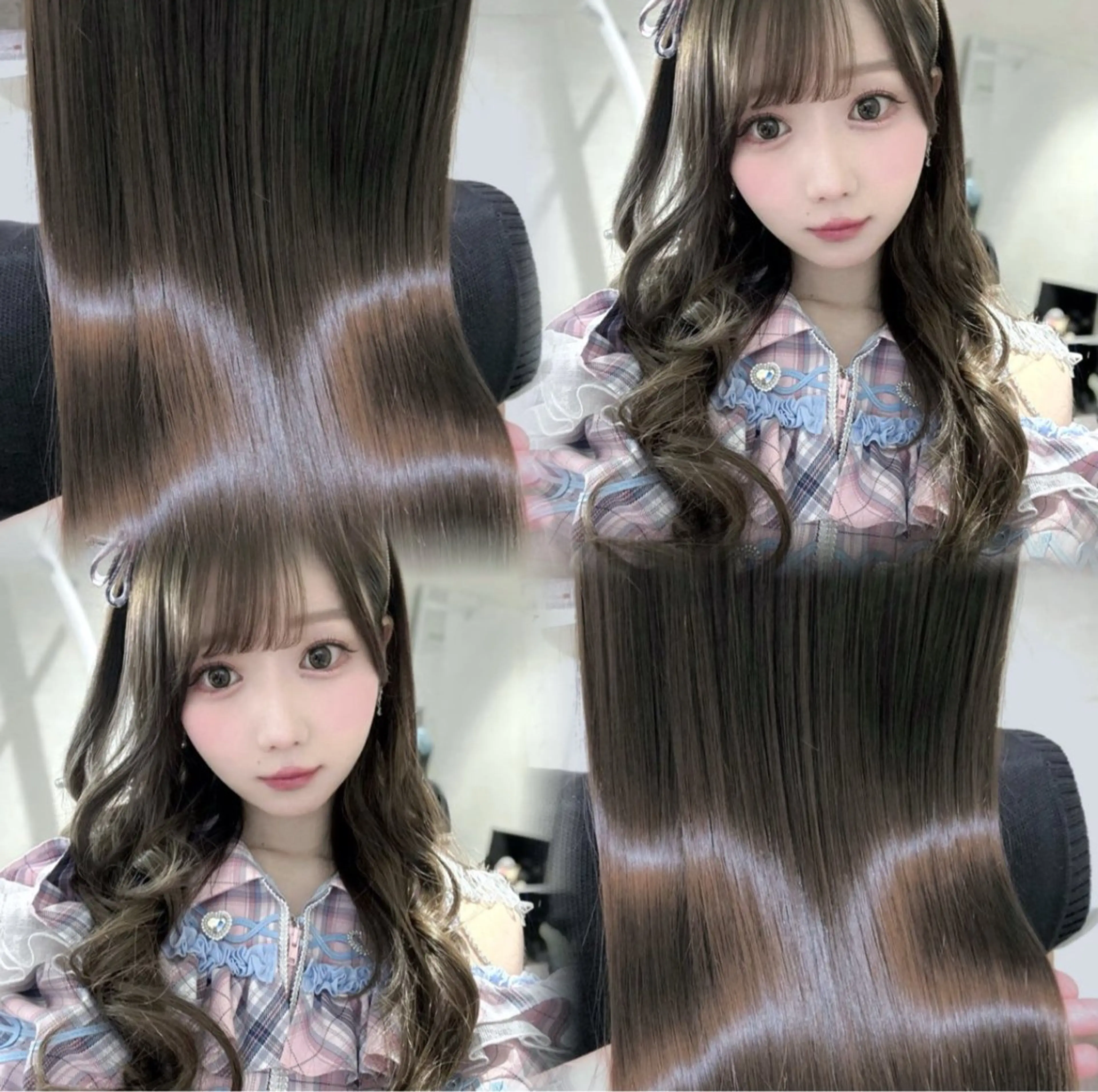 ロング カラー 透明感カラー 透明感モテカラー🎀 ／𝐦𝐨𝐞のヘアスタイル