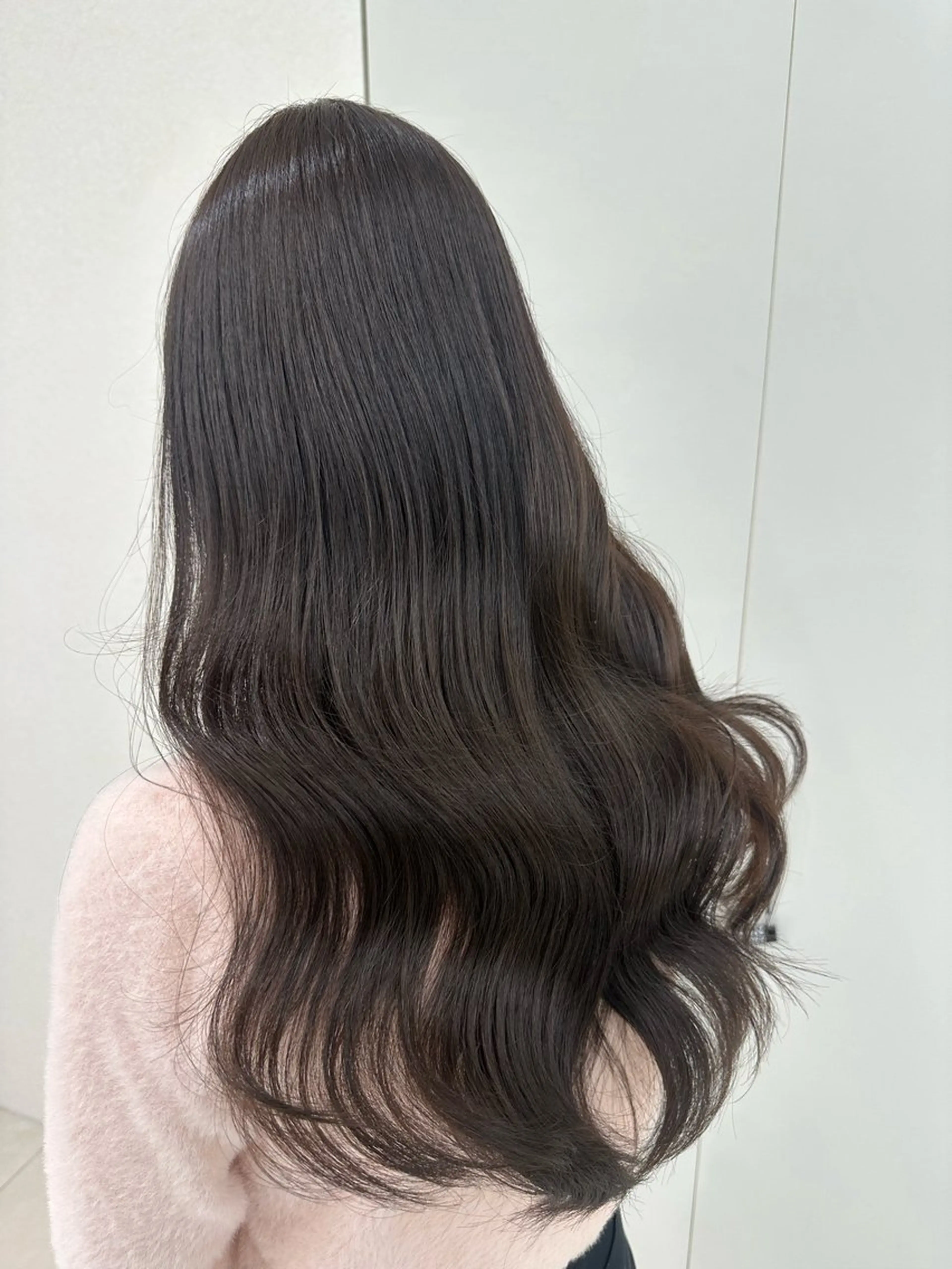 ロング カラー 透明感カラー 透明感艶カラー /銀座/佐々木夏泉のヘアスタイル