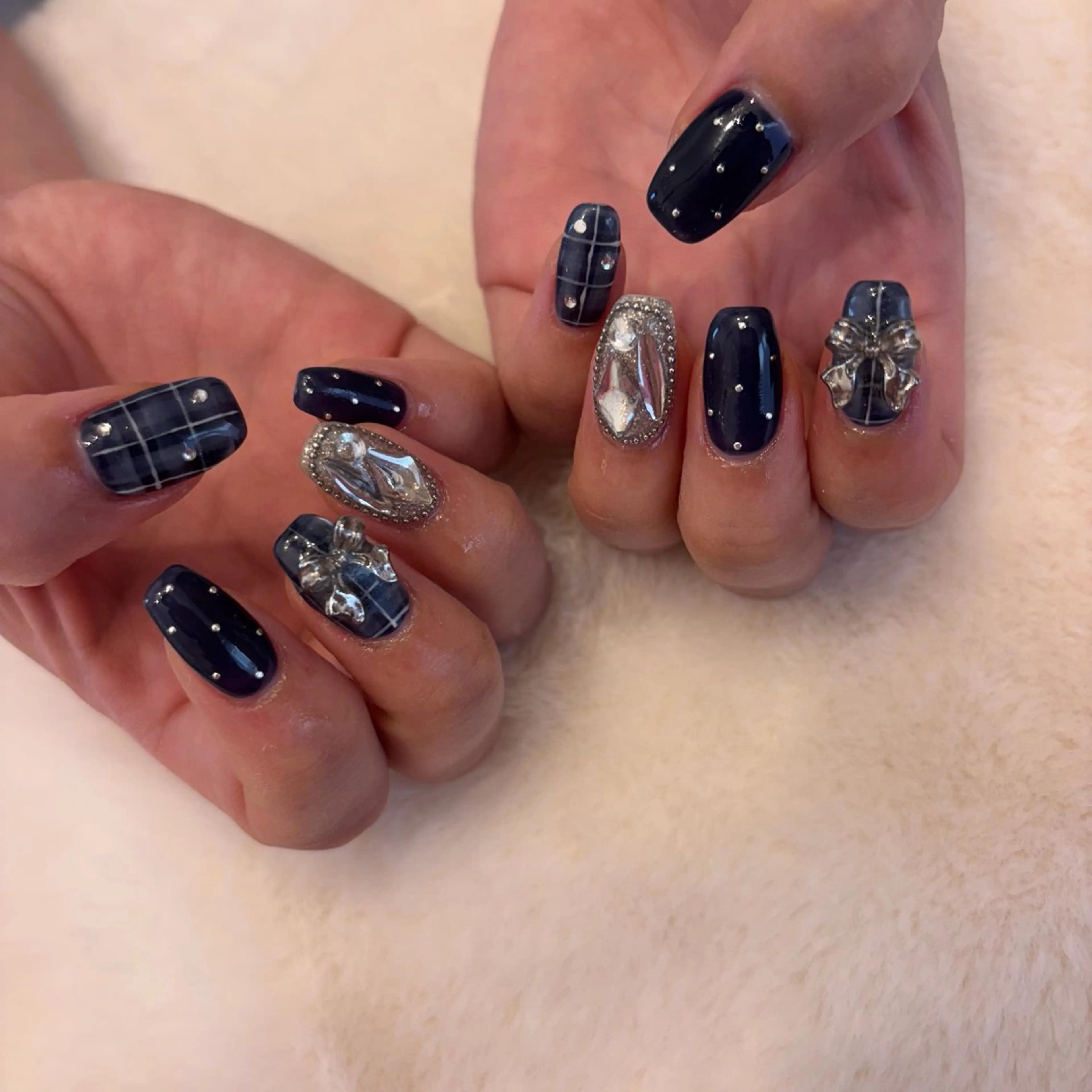 ネイル ハンドネイル Sea  nail by emaのネイルデザイン