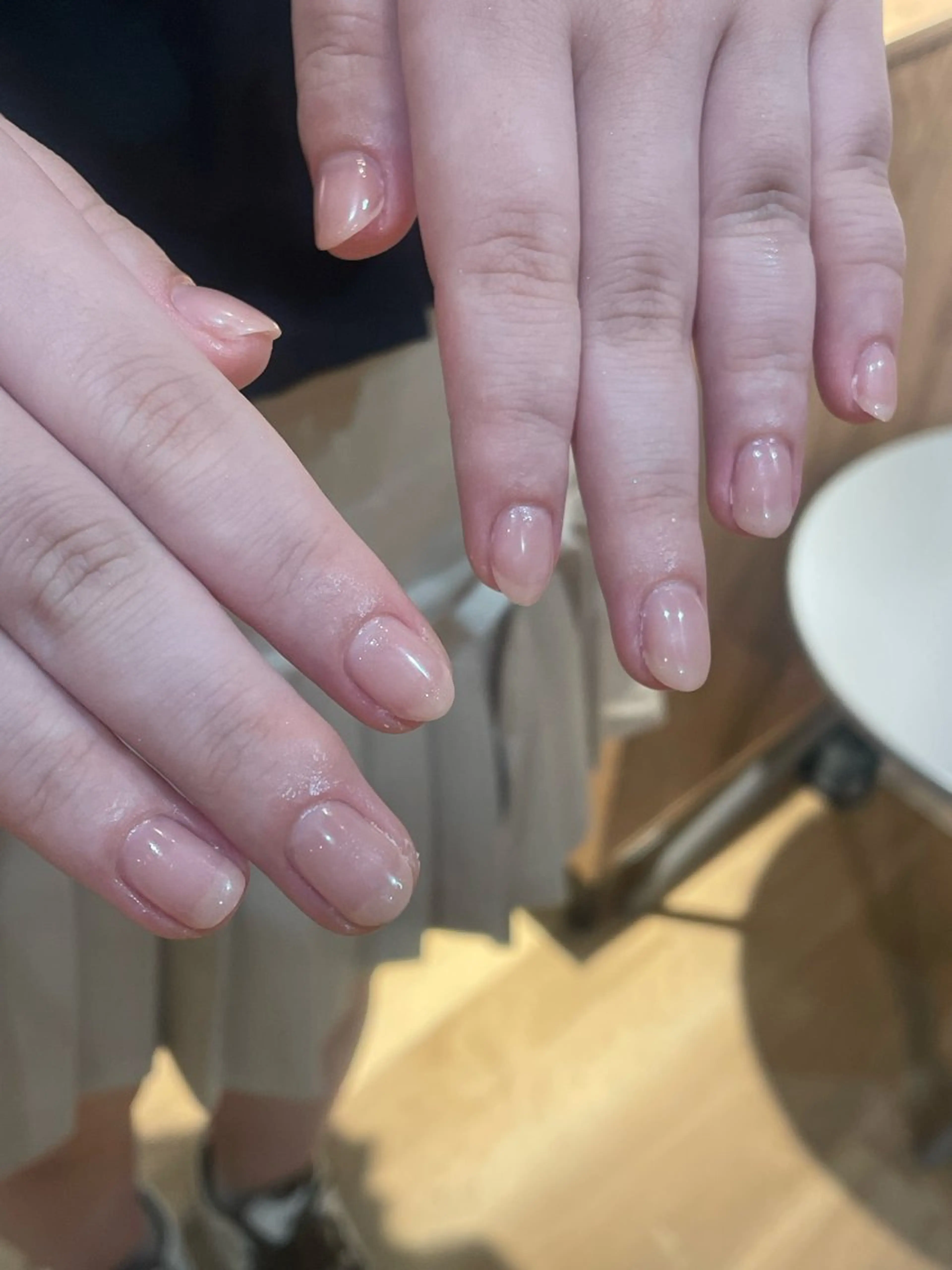 ネイル ピンク ピンクベージュ yuna [モデル募集中]のネイルデザイン