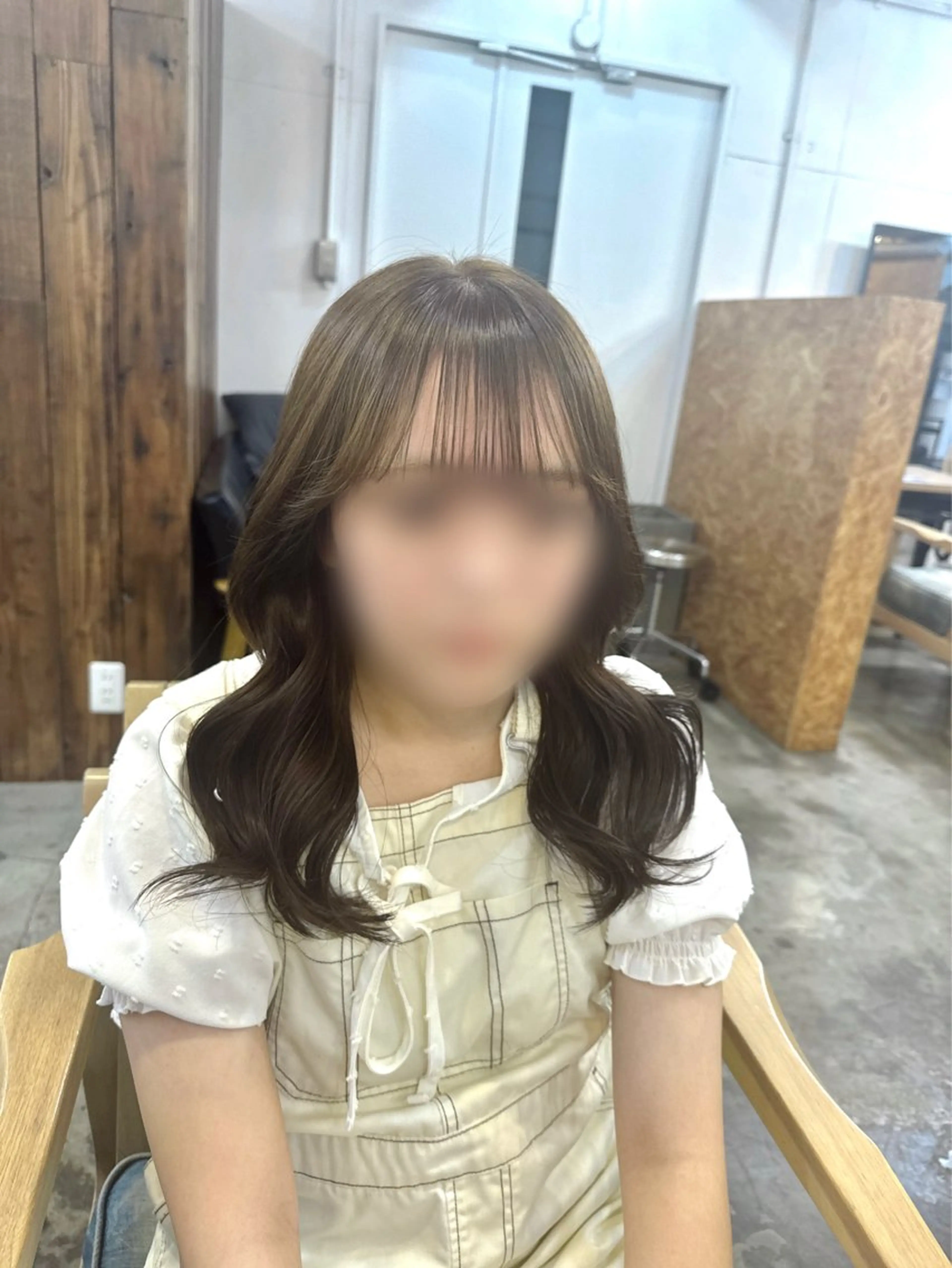 セミロング カラー モデル募集中 🫧こうめ🫧のヘアスタイル