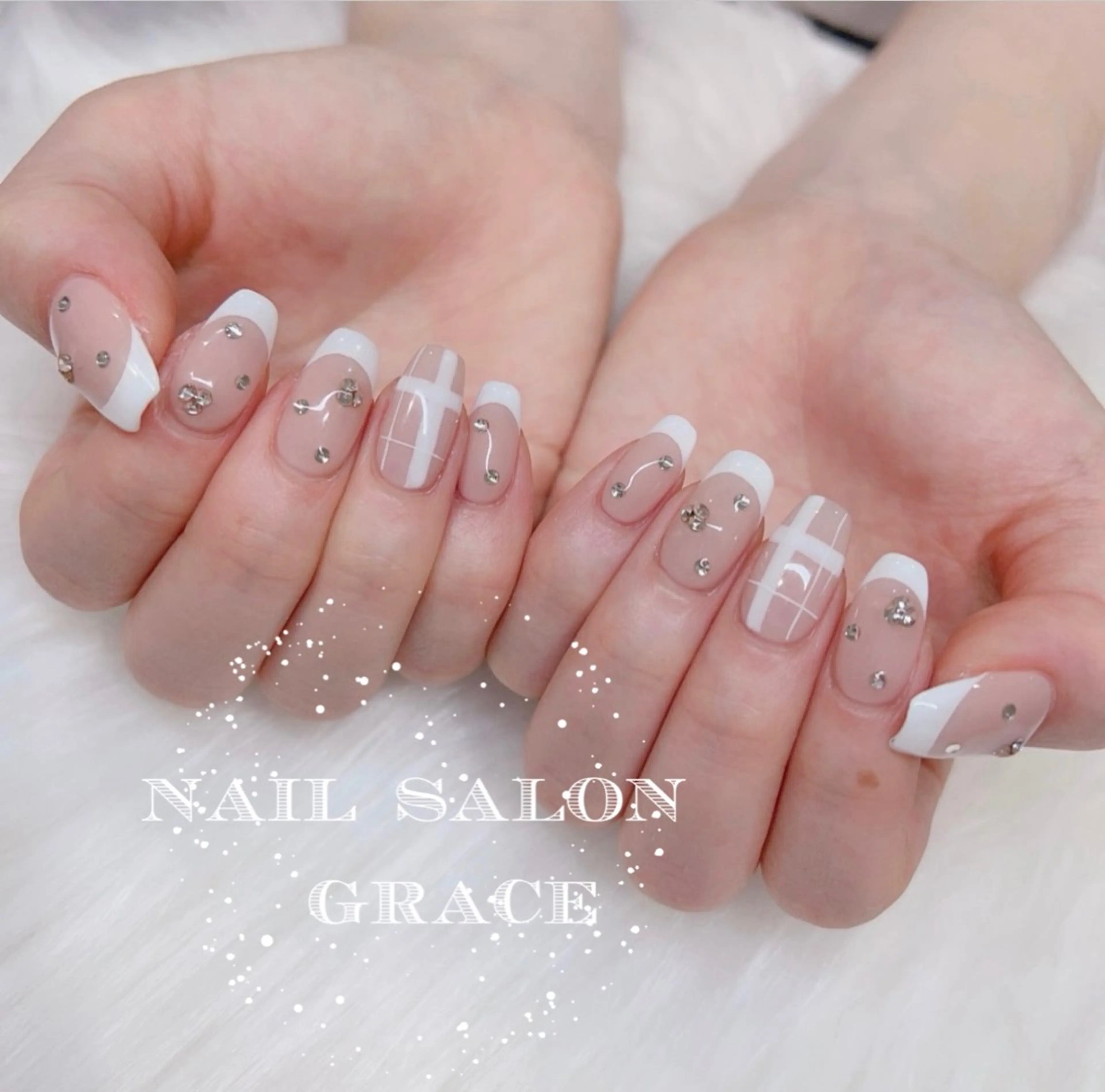 ネイル フレンチネイル ハンドネイル nailsalon GRACE所属・GRACE nailのネイルデザイン