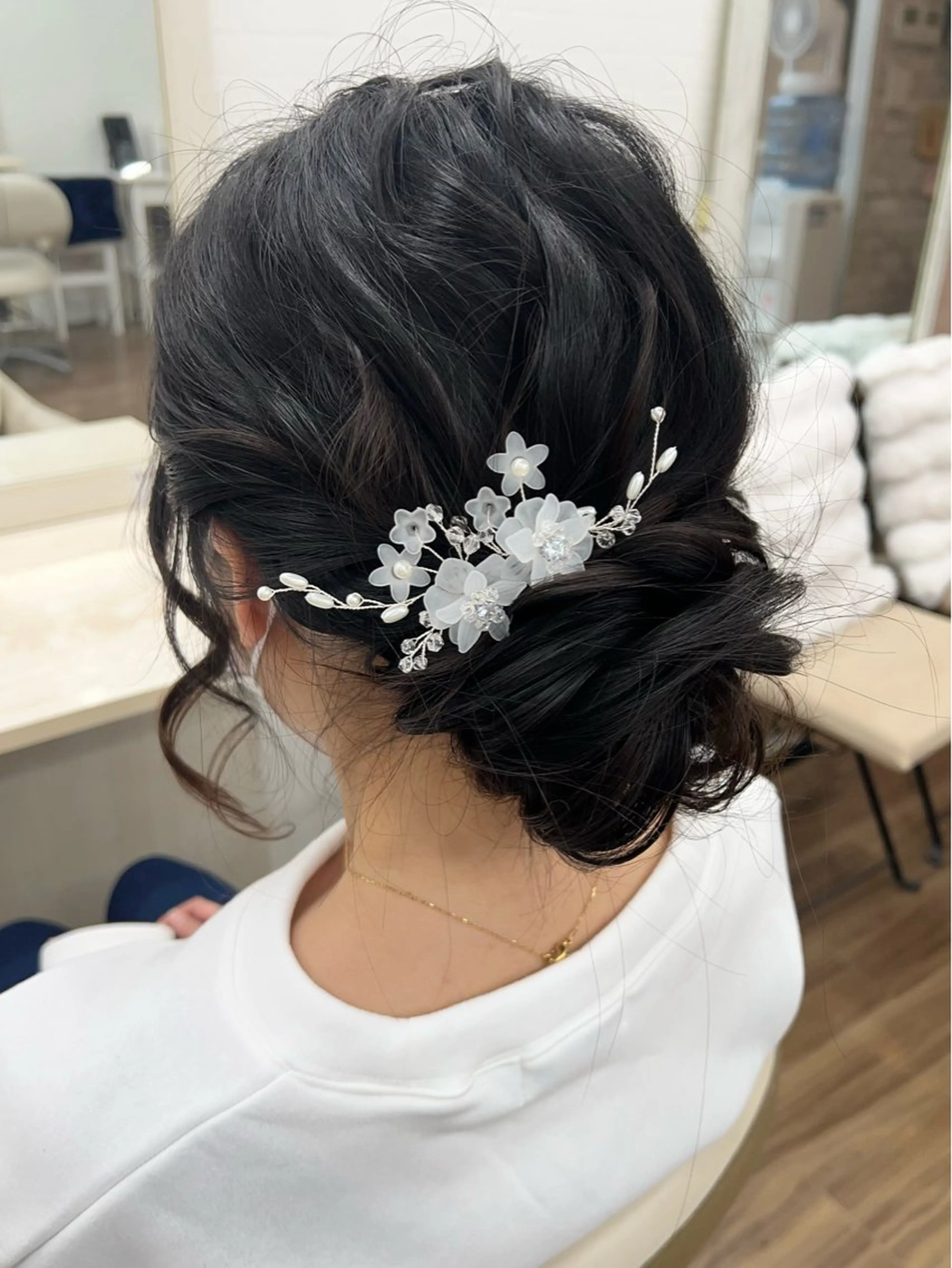 ヘアアレンジ ヘアセット GLOSS 心斎橋 山上のヘアスタイル