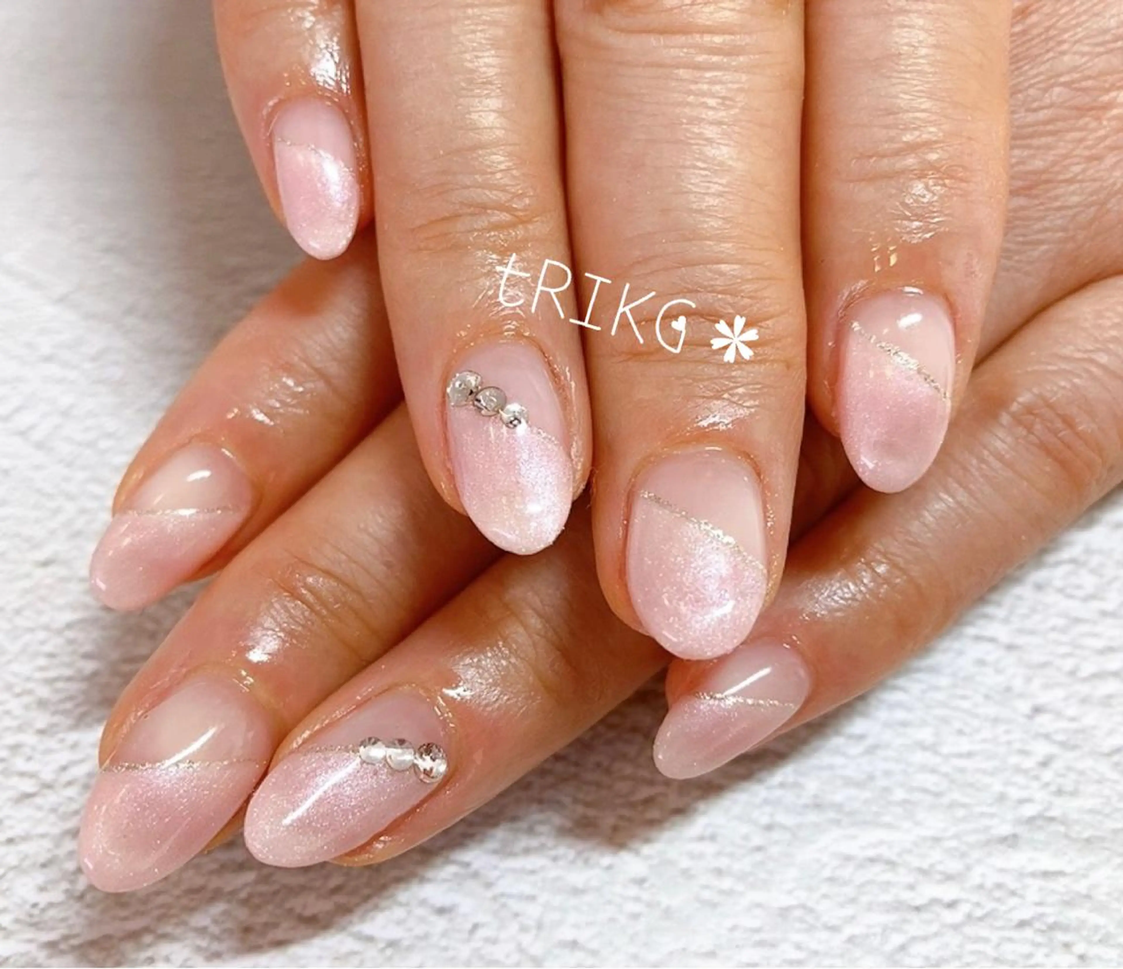 ネイル ハンドネイル tRING＊ しいの木台のネイルデザイン