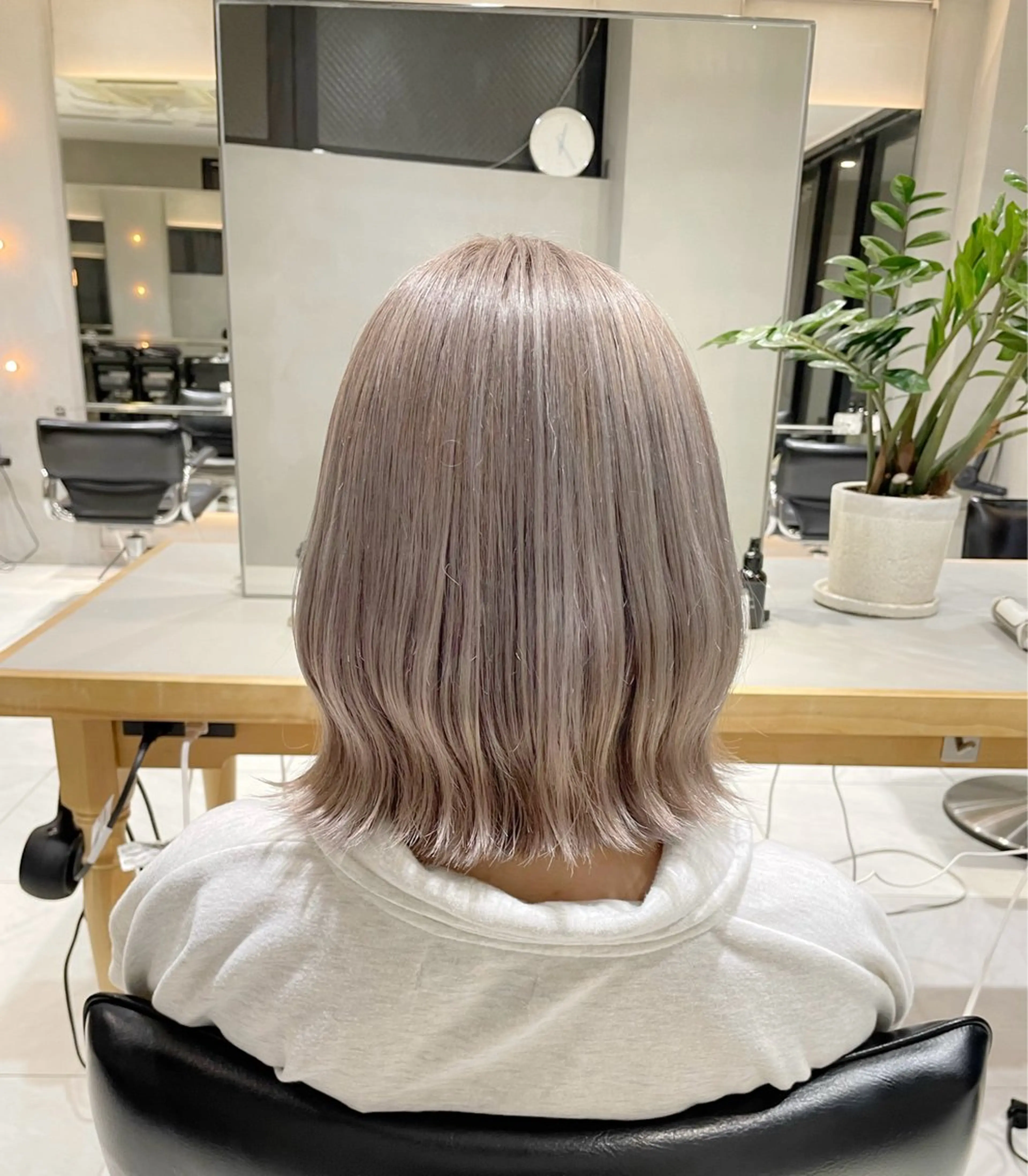 ショート カラー ヘアアレンジ 艶髪/レイヤーカット 🐣misakiのヘアスタイル