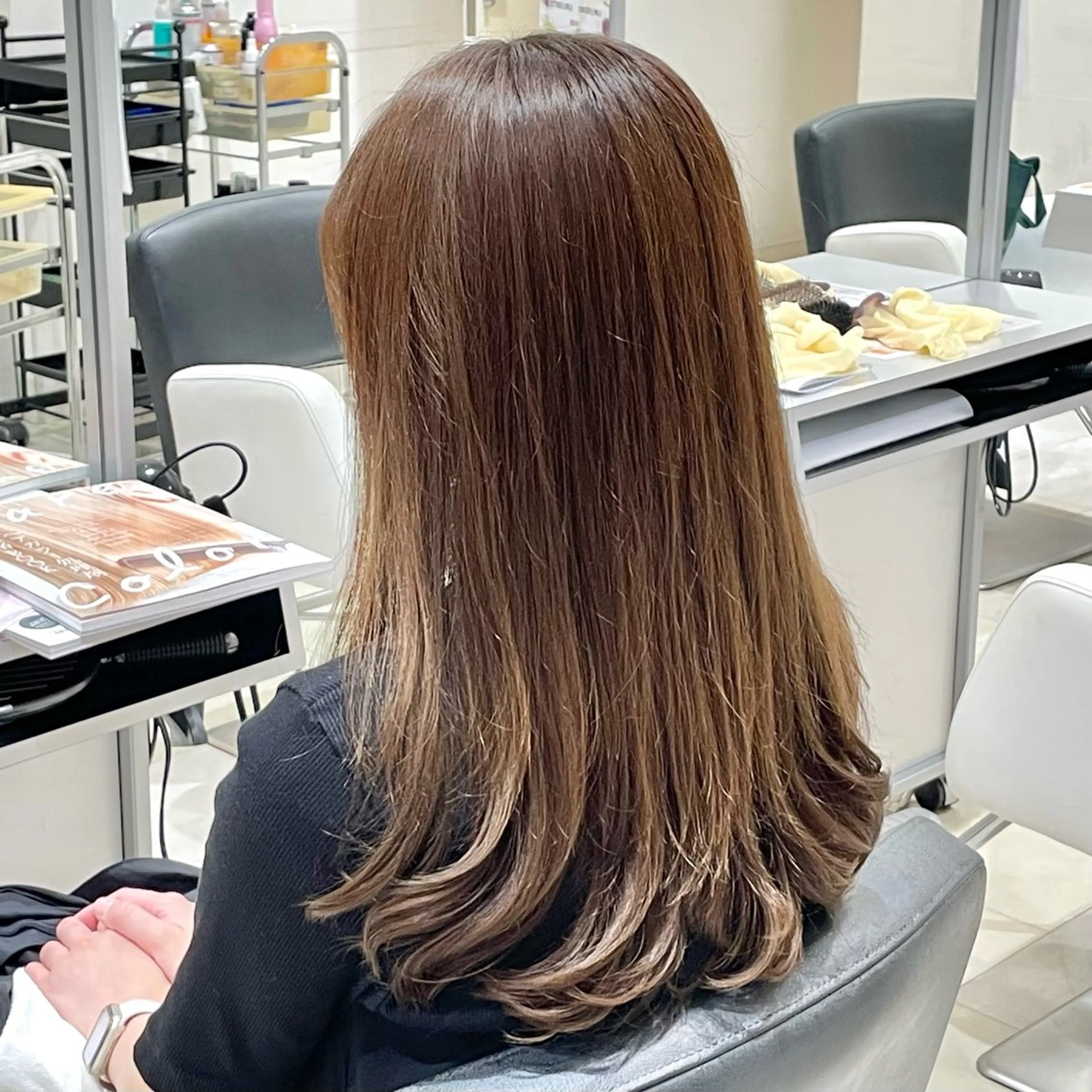 カラー+カットの写真