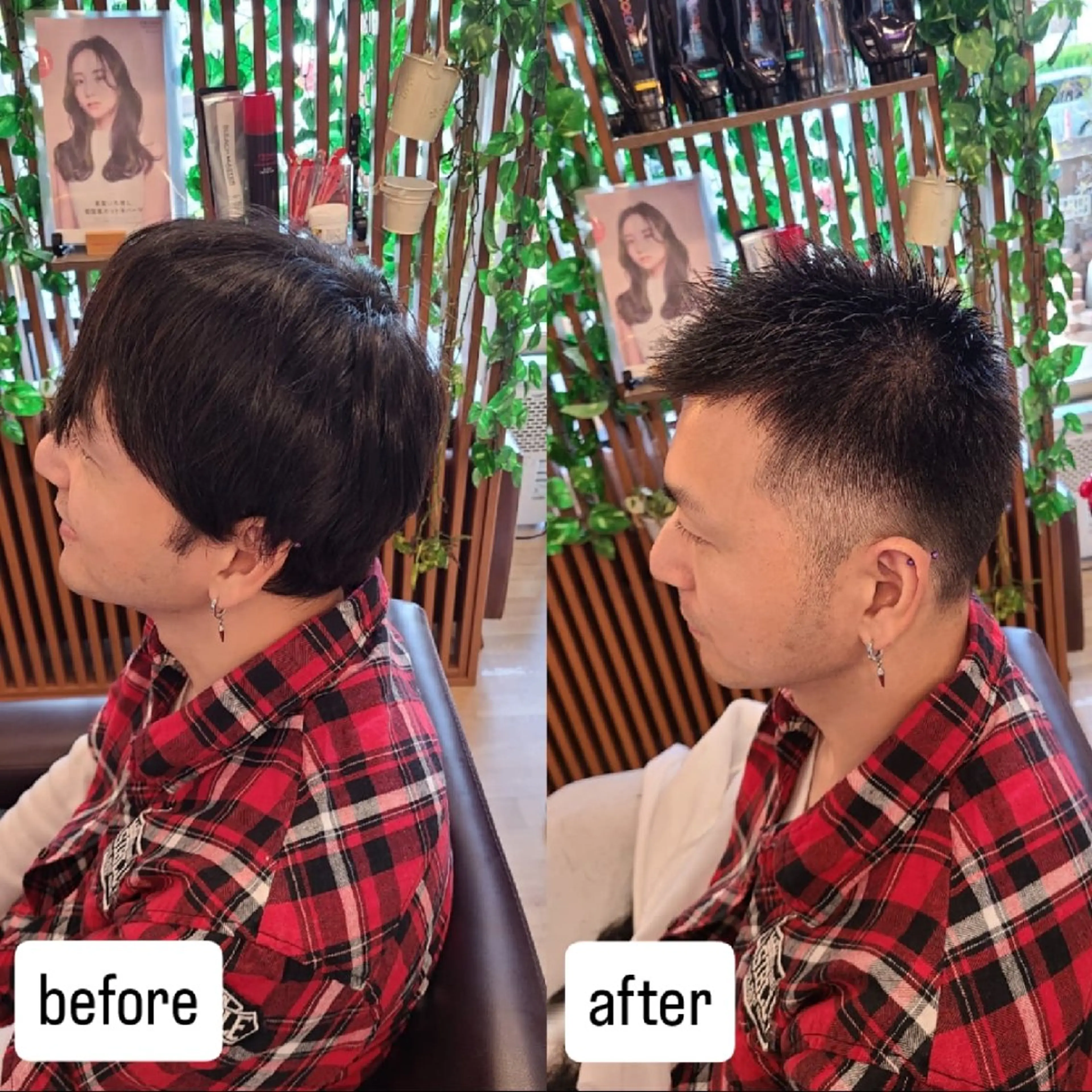 メンズ シ マのヘアスタイル