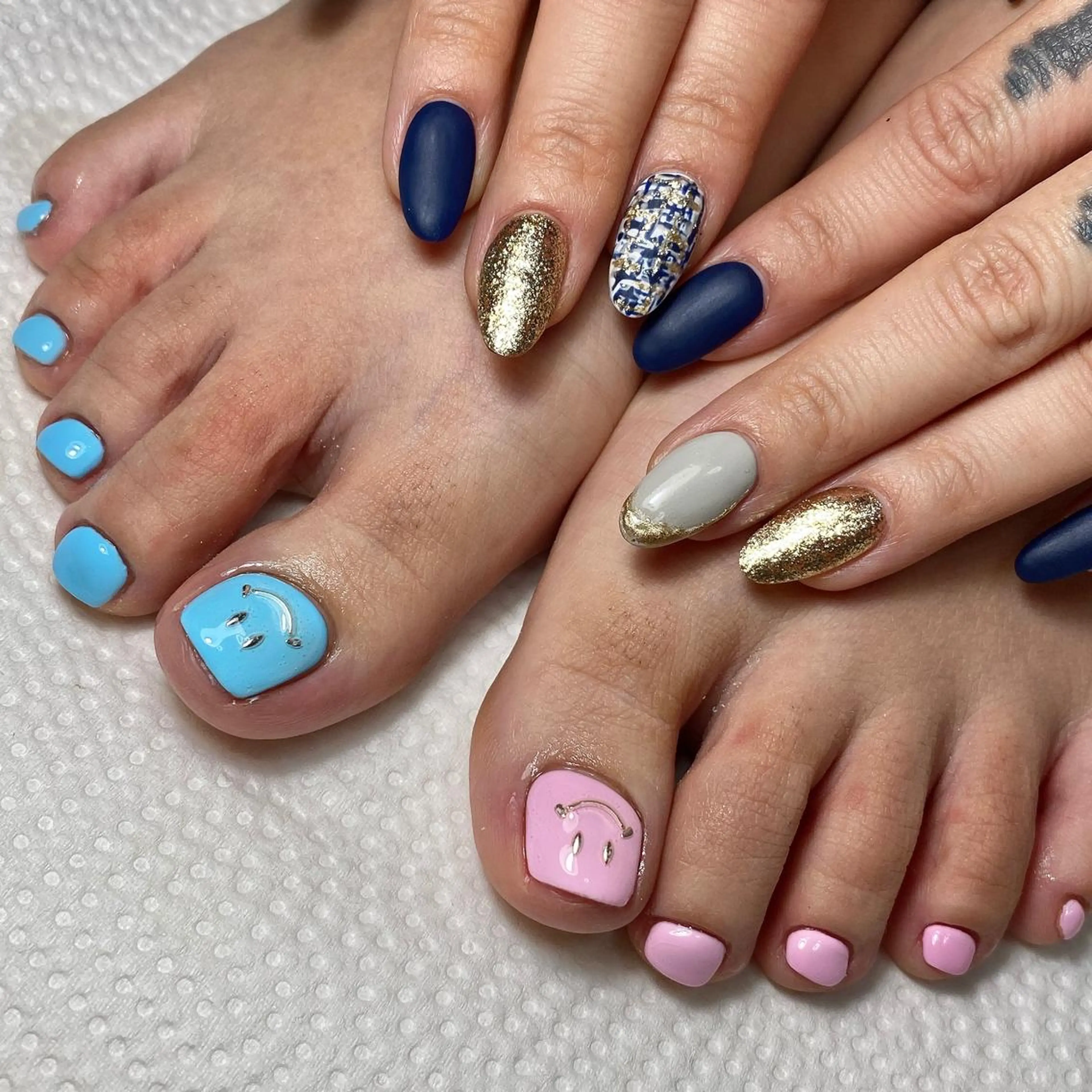 ネイル フットネイル ジェルネイル ハードジェル スカルプネイル しば まなみのネイルデザイン