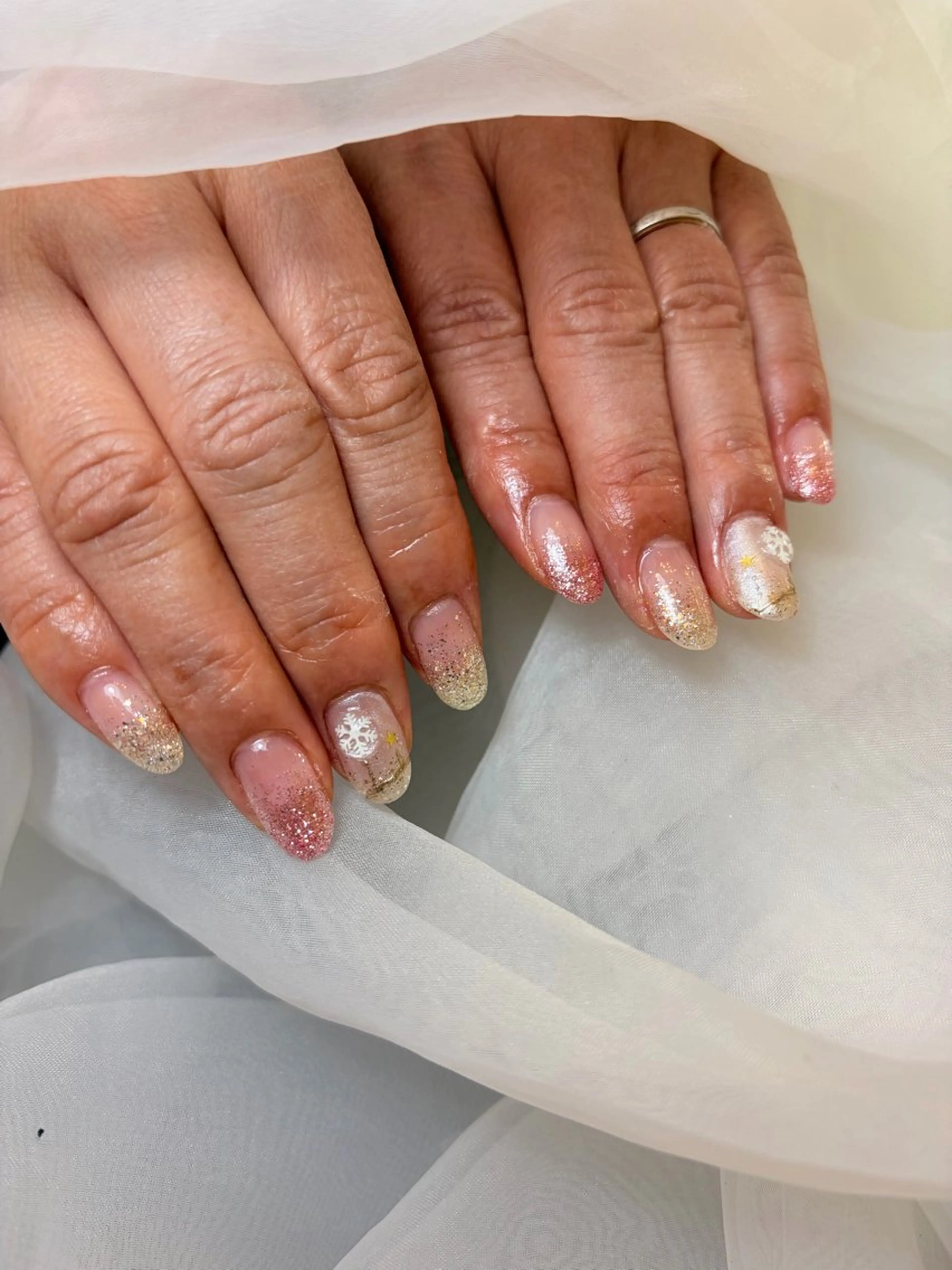 ネイル ハンドネイル nailsalonAxia所属・。*✧⛓️ mayu⛓️✧︎*。のネイルデザイン