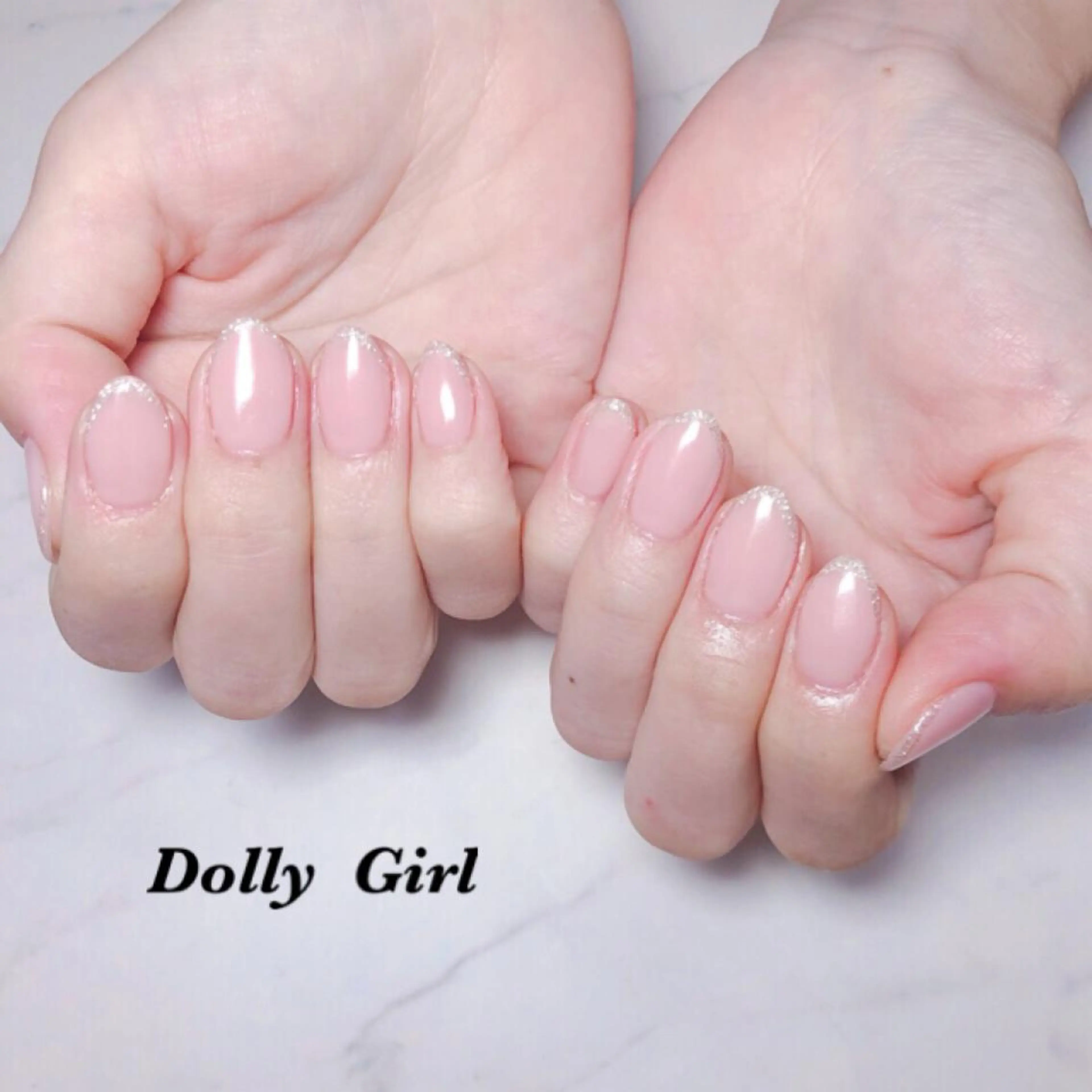 ネイル ラメ(グリッター) 個室ネイルサロンDolly  Girl〜ドーリーガール〜所属・DollyGirl KYOKOのネイルデザイン