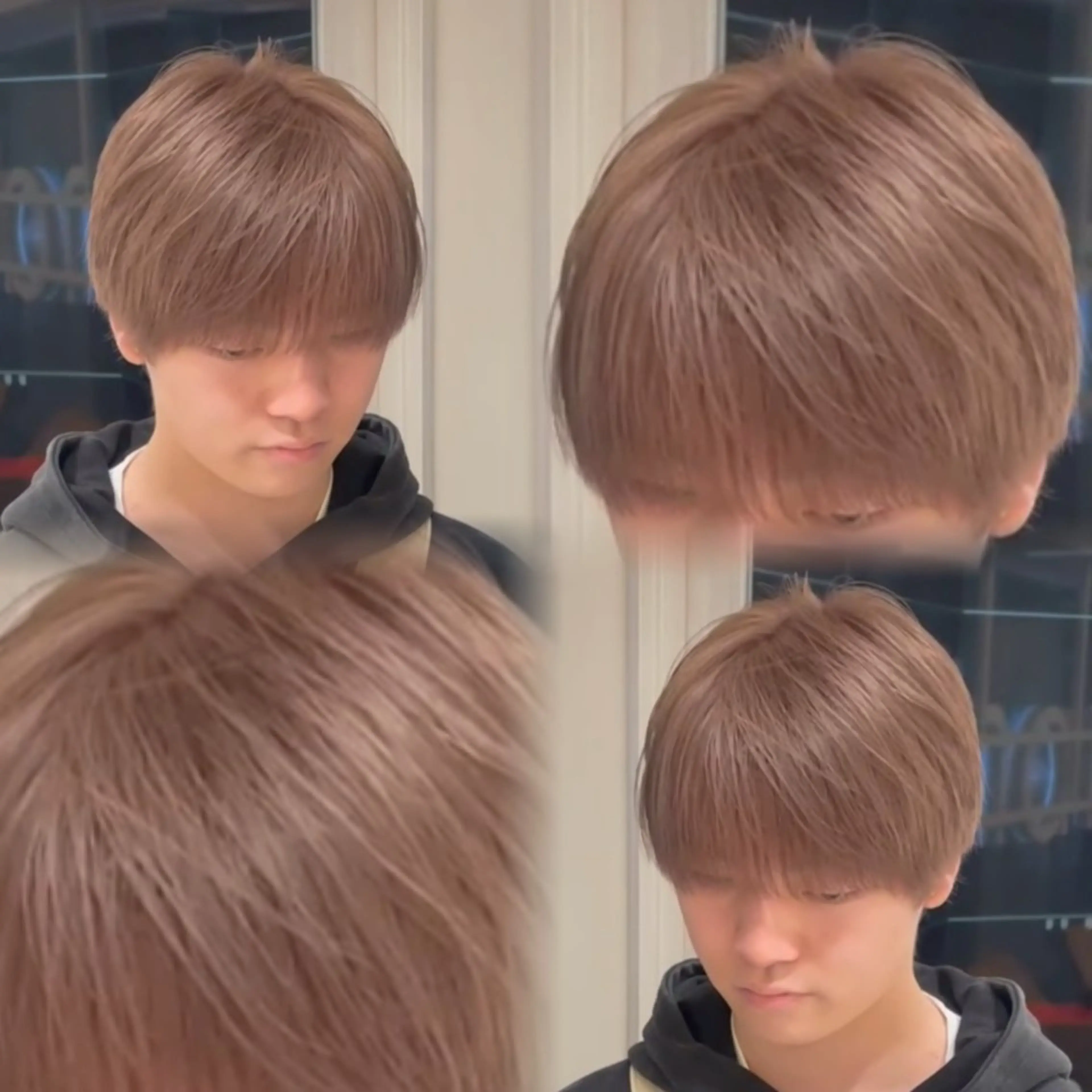 カラー メンズ メンズハイライト／ メンズブリーチカラーのヘアスタイル