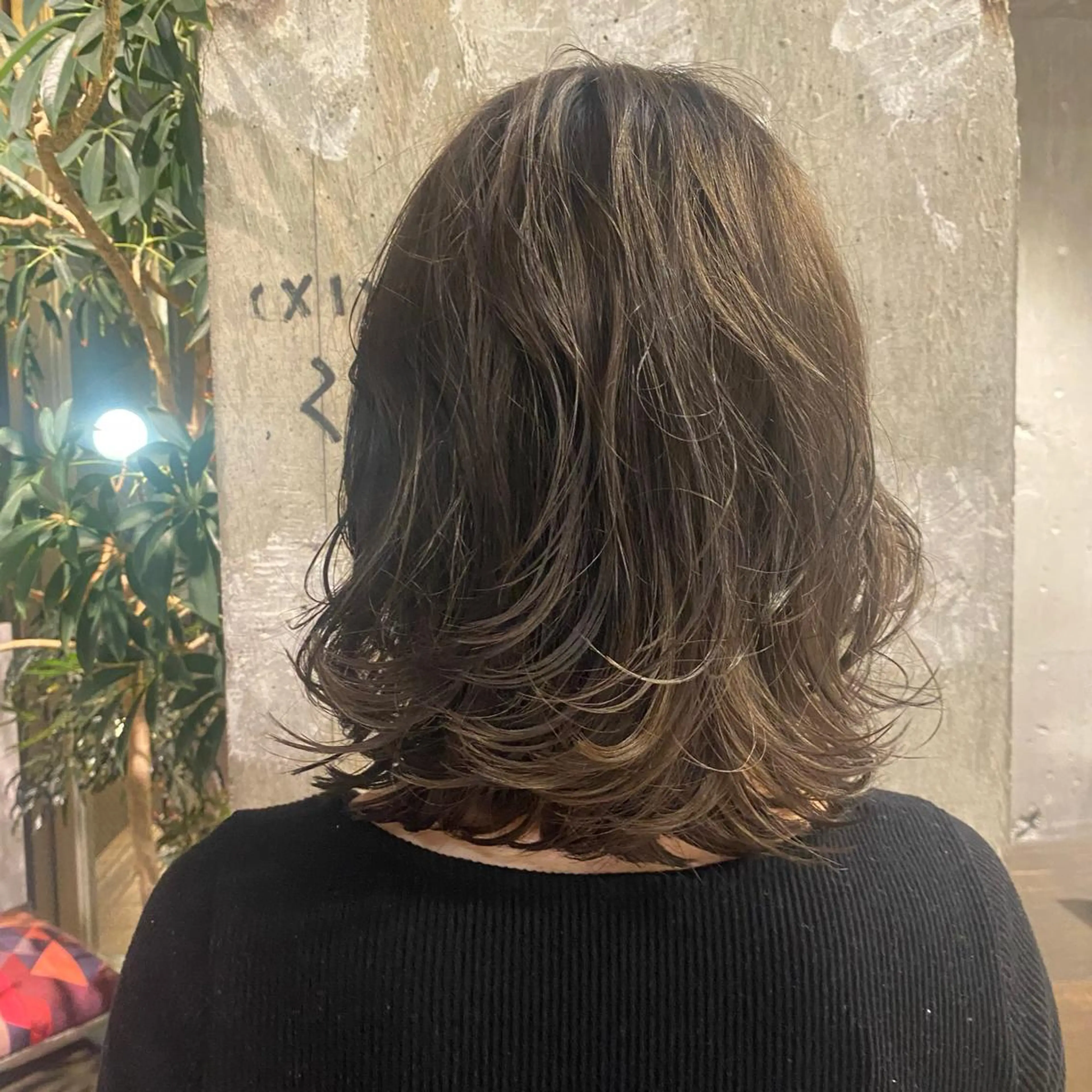 ミディアム レイヤーカット ROBBY所属・松井美樹/似合わせ ガーリー・韓国のヘアスタイル