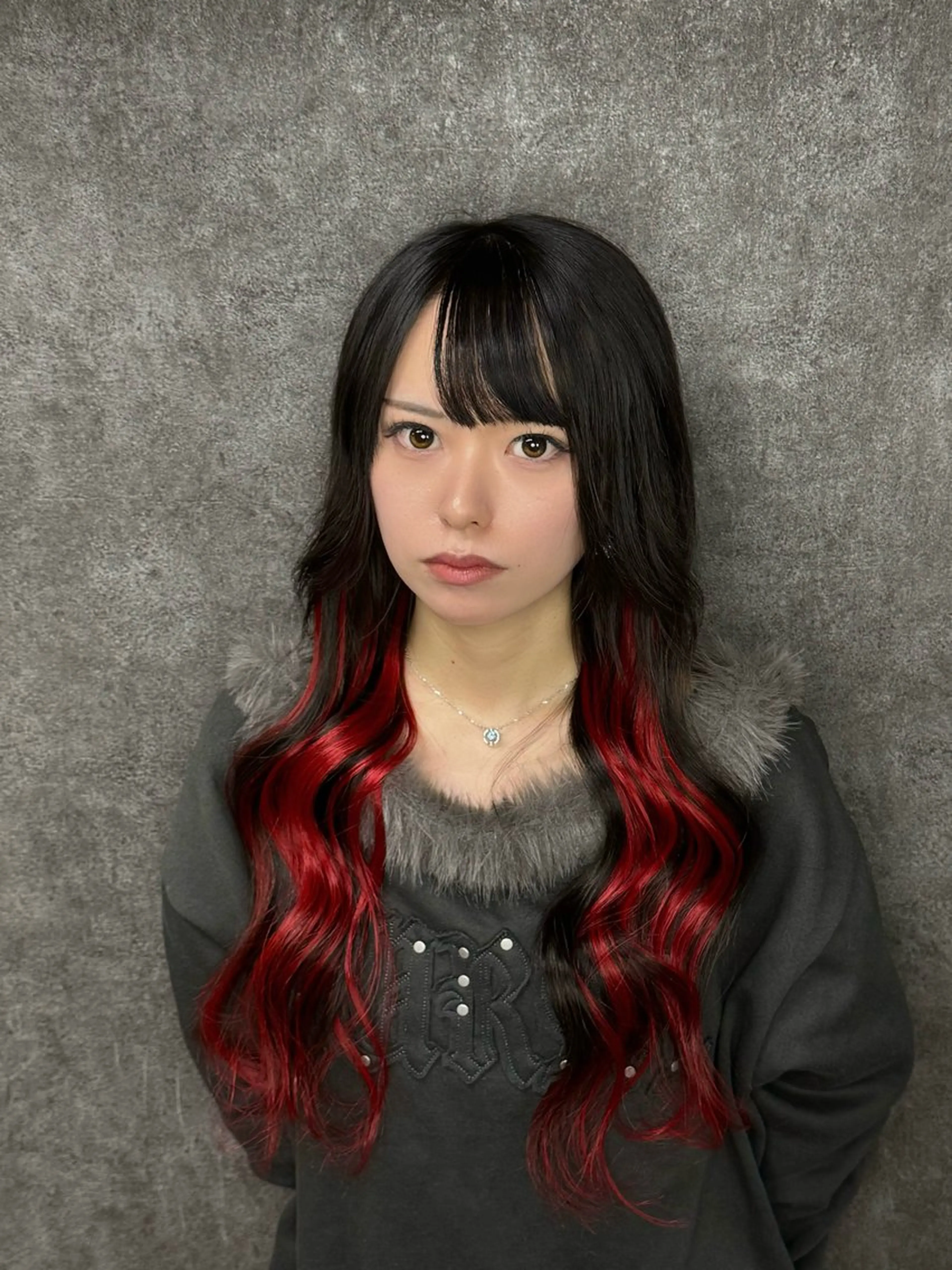 ロング カラー カット エクステ 🐺新宿manabu カットモデル募集中のヘアスタイル