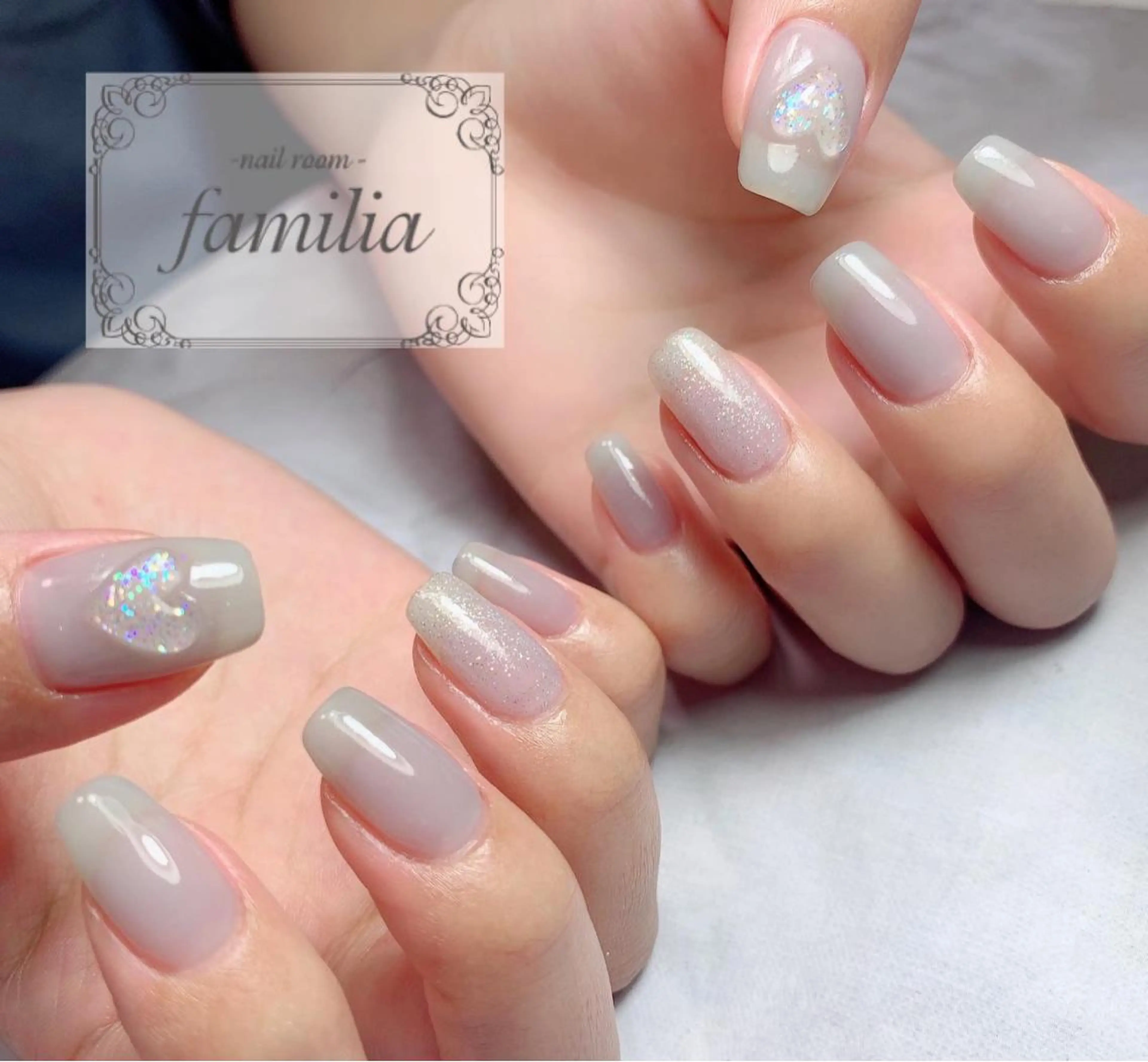 ネイル ぷっくりネイル -nailroom- familiaのネイルデザイン