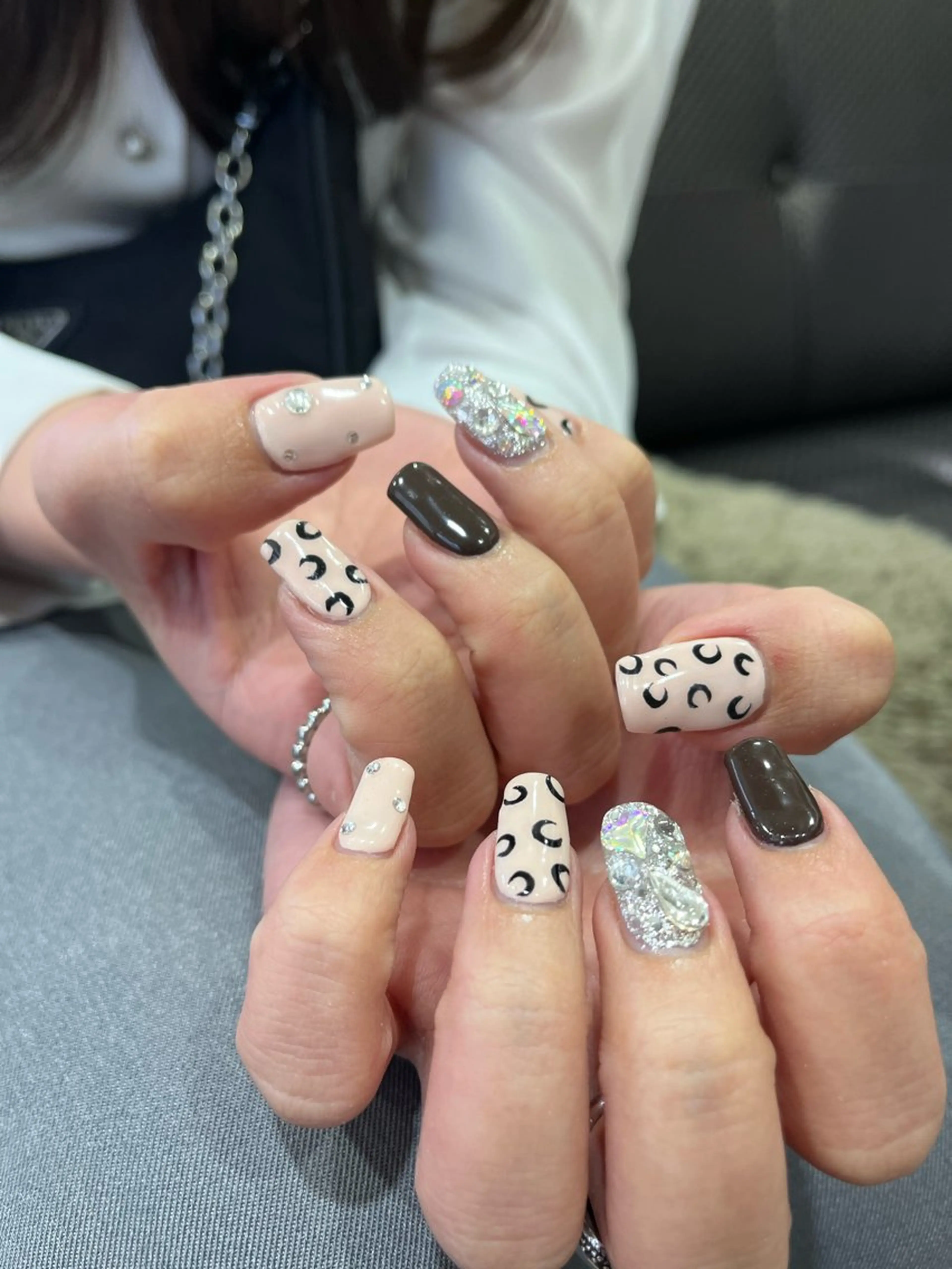 ネイル 海外girl🤎 透明感ベージュmaoのヘアスタイル