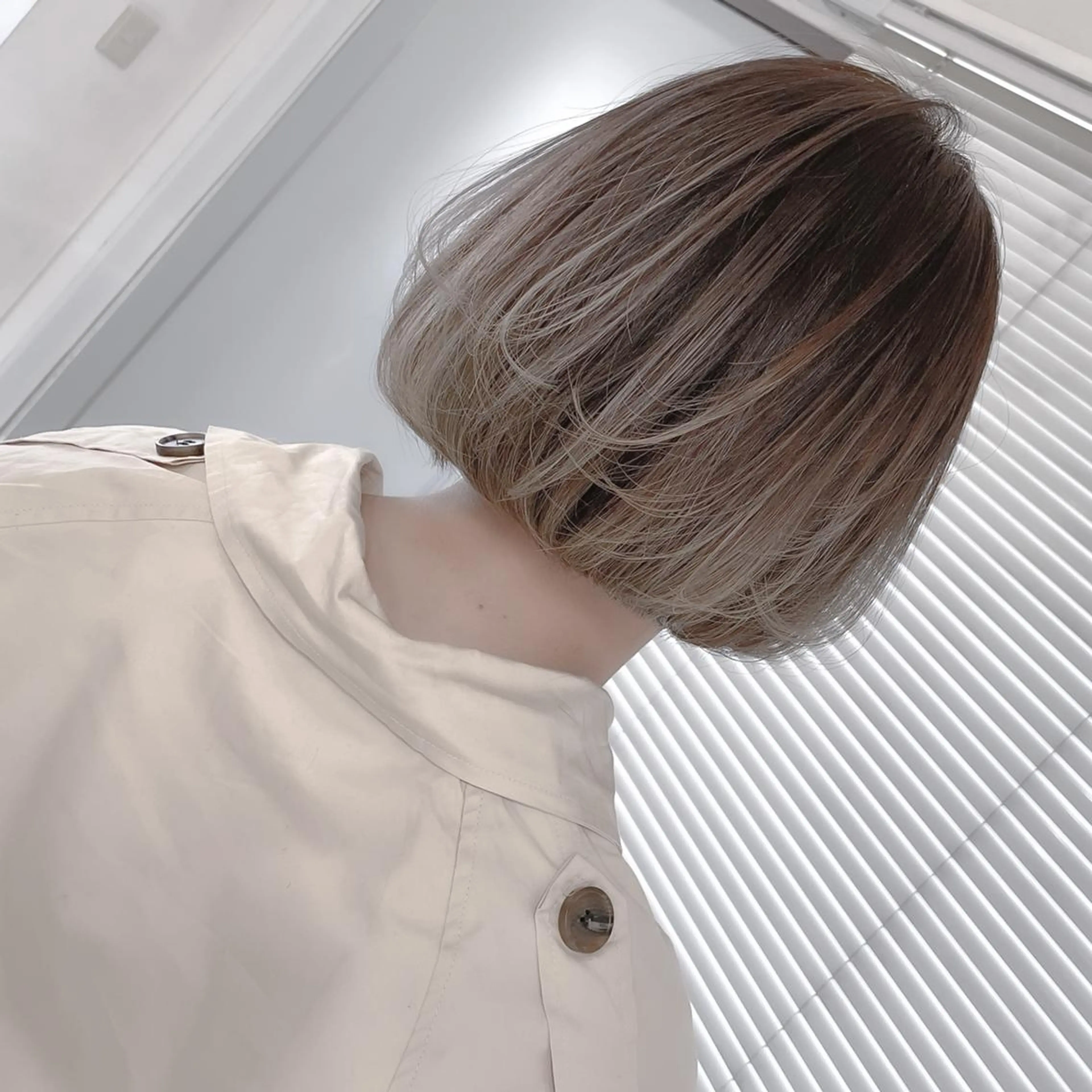 透明感シアカラー+カット💛の写真