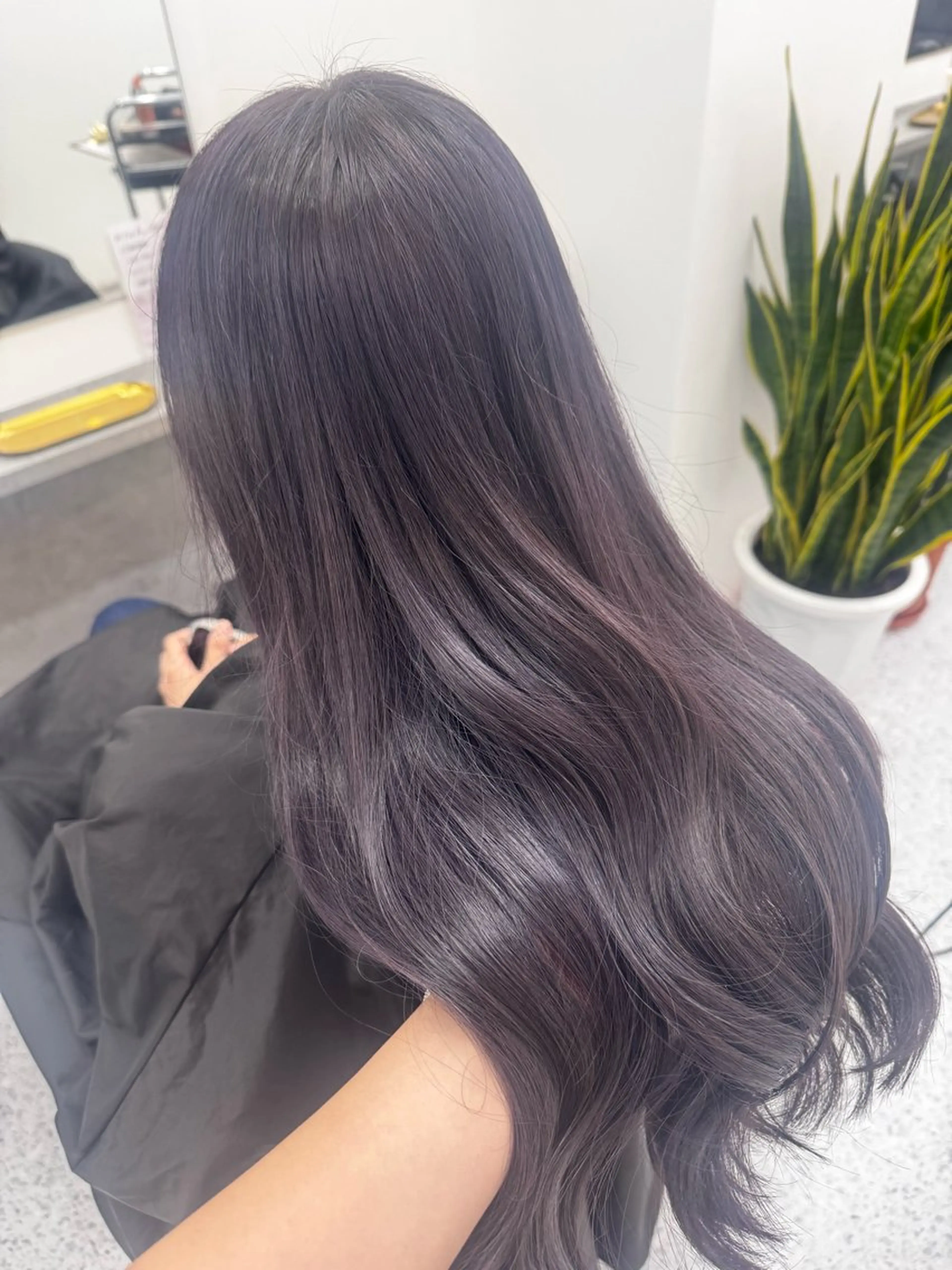 ロング カット ヘアカラー カットカラー🩷 五島桜樫のヘアスタイル